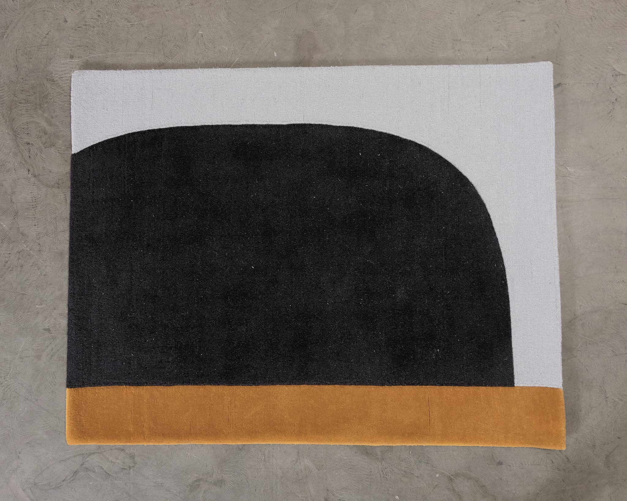 Fritz Hansen Ochre ullmatta 103 x 130 cm