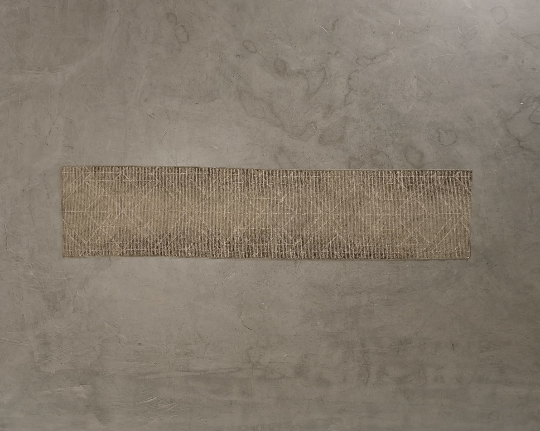 Rugvista Essential Toledo matta 80 x 350 cm khaki grön