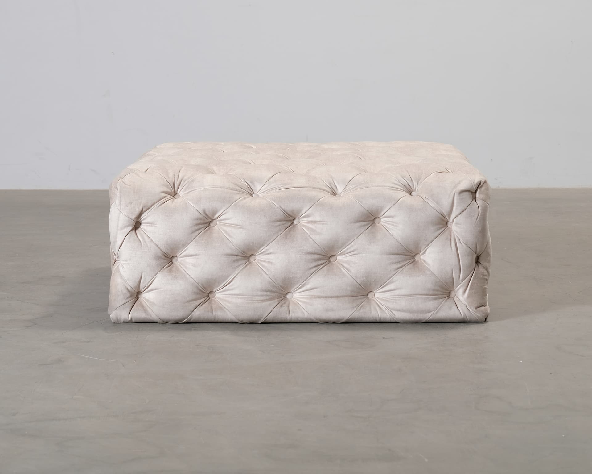 Windsor & Co fotpall beige
