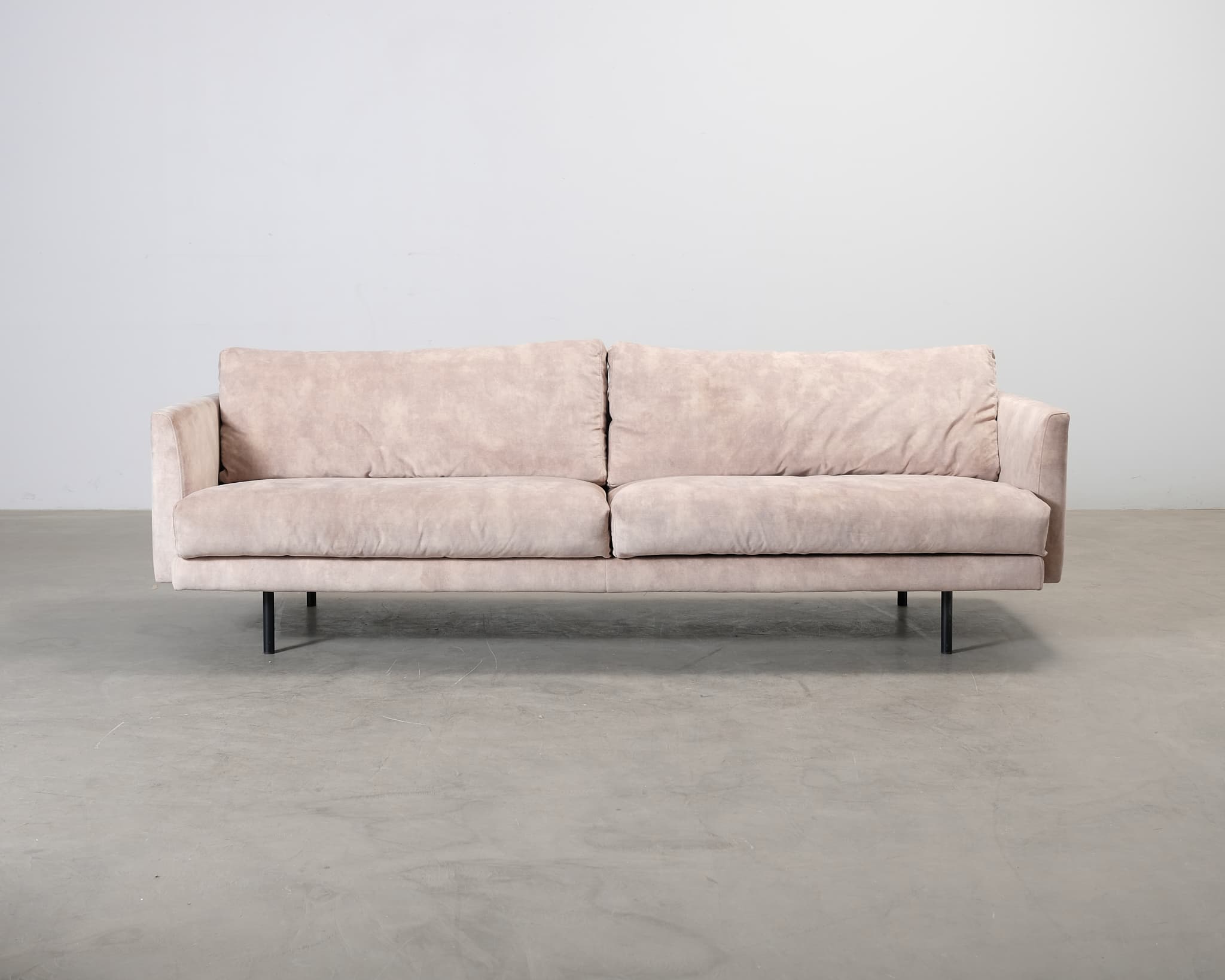 Asko Neiser Bogart 3-sits soffa ljusbeige.