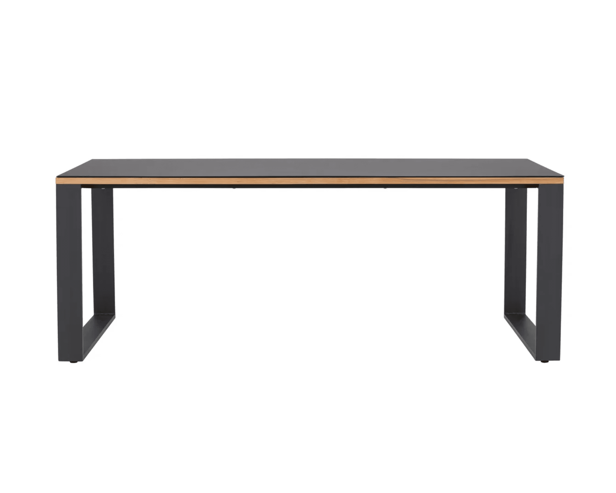 Aspvik matbord 200 cm svart