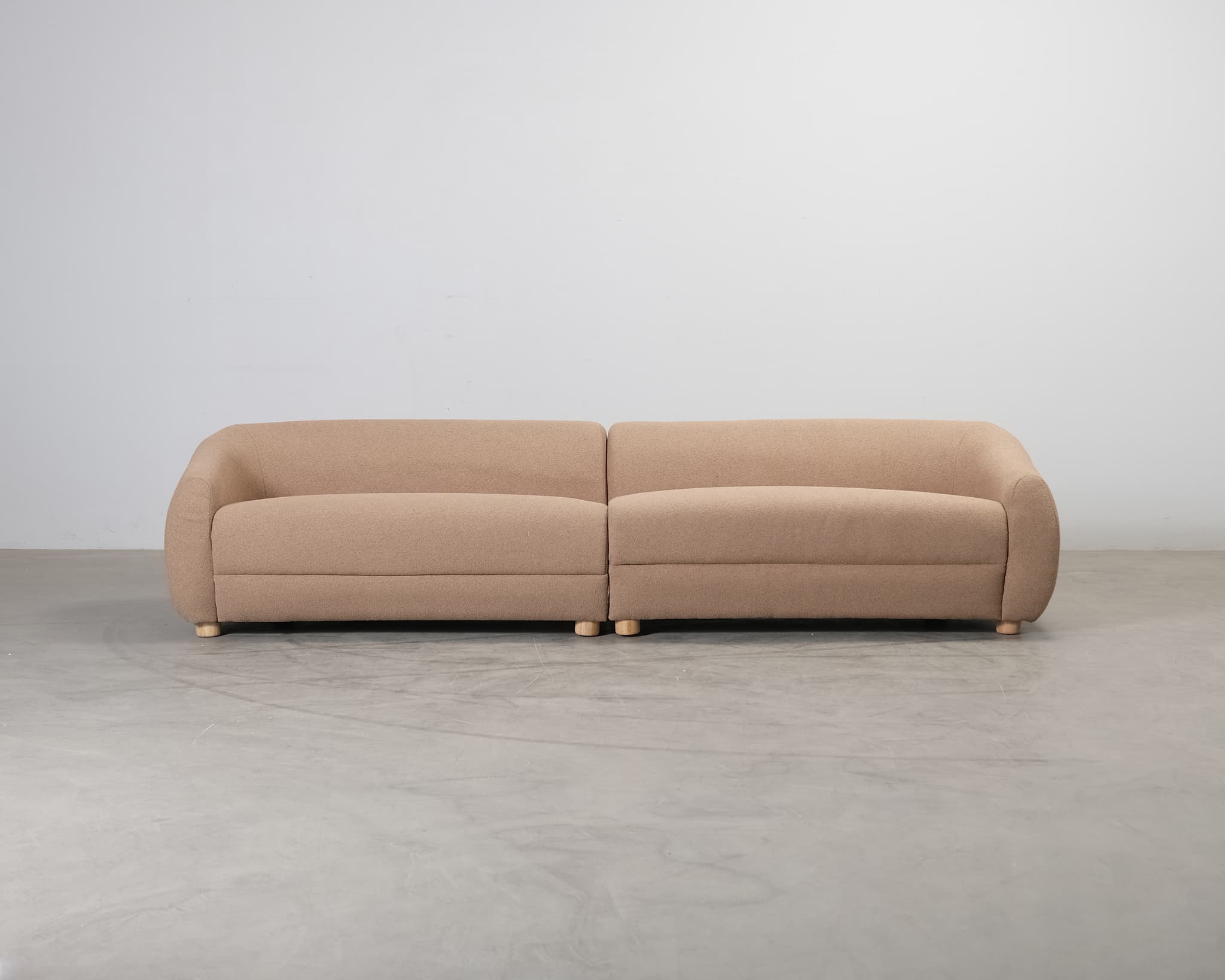 Axelfors 4-sits soffa brun