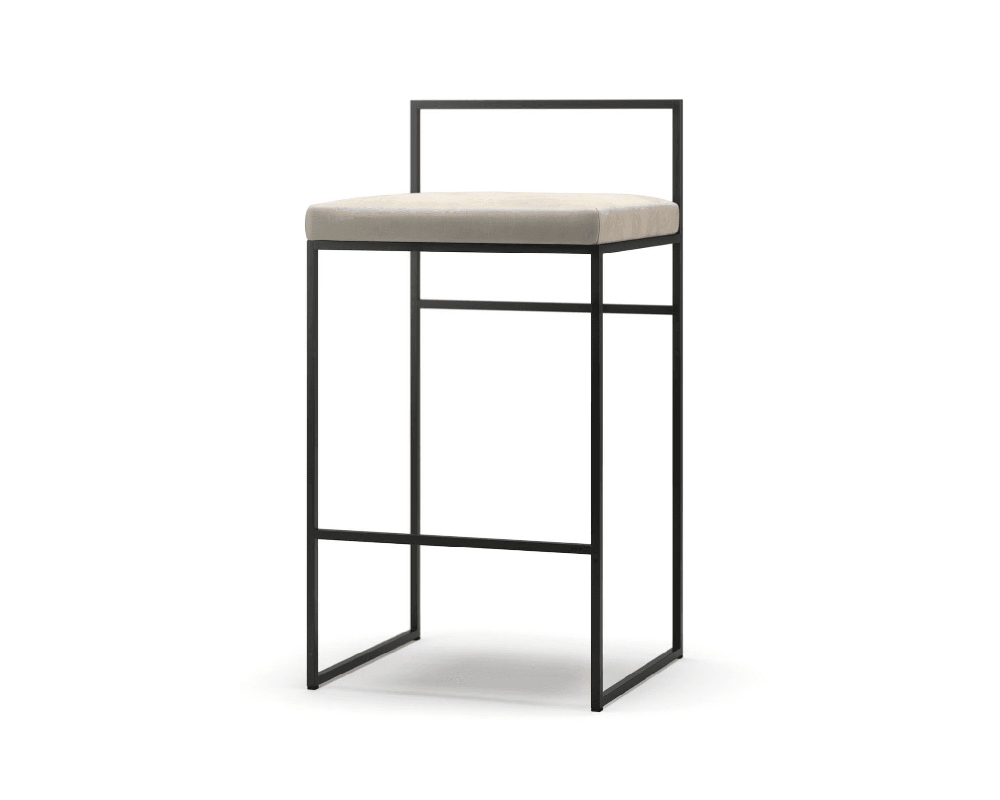 Department barpall beige / svart