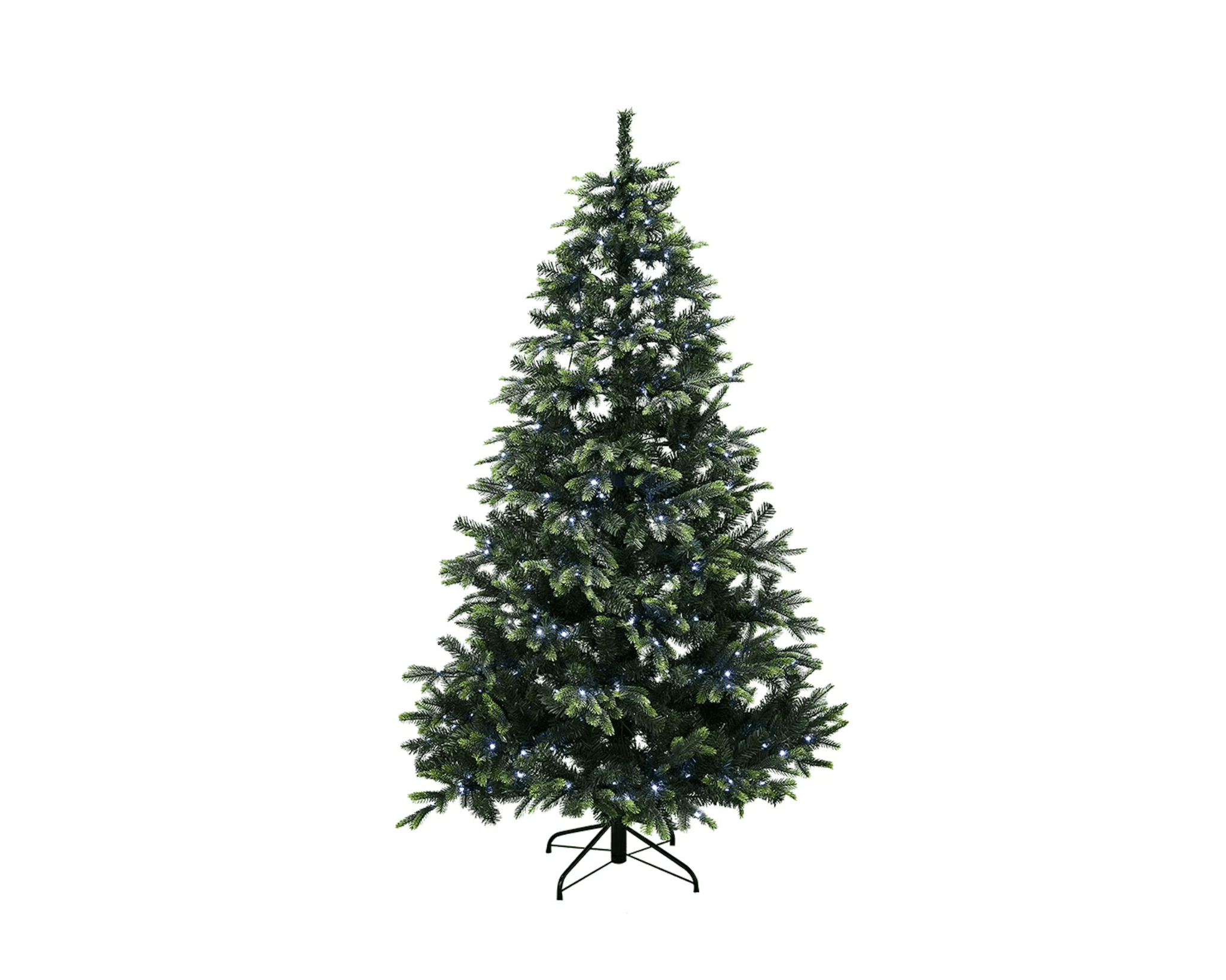 Nordic Winter plastgran med LED 180 cm
