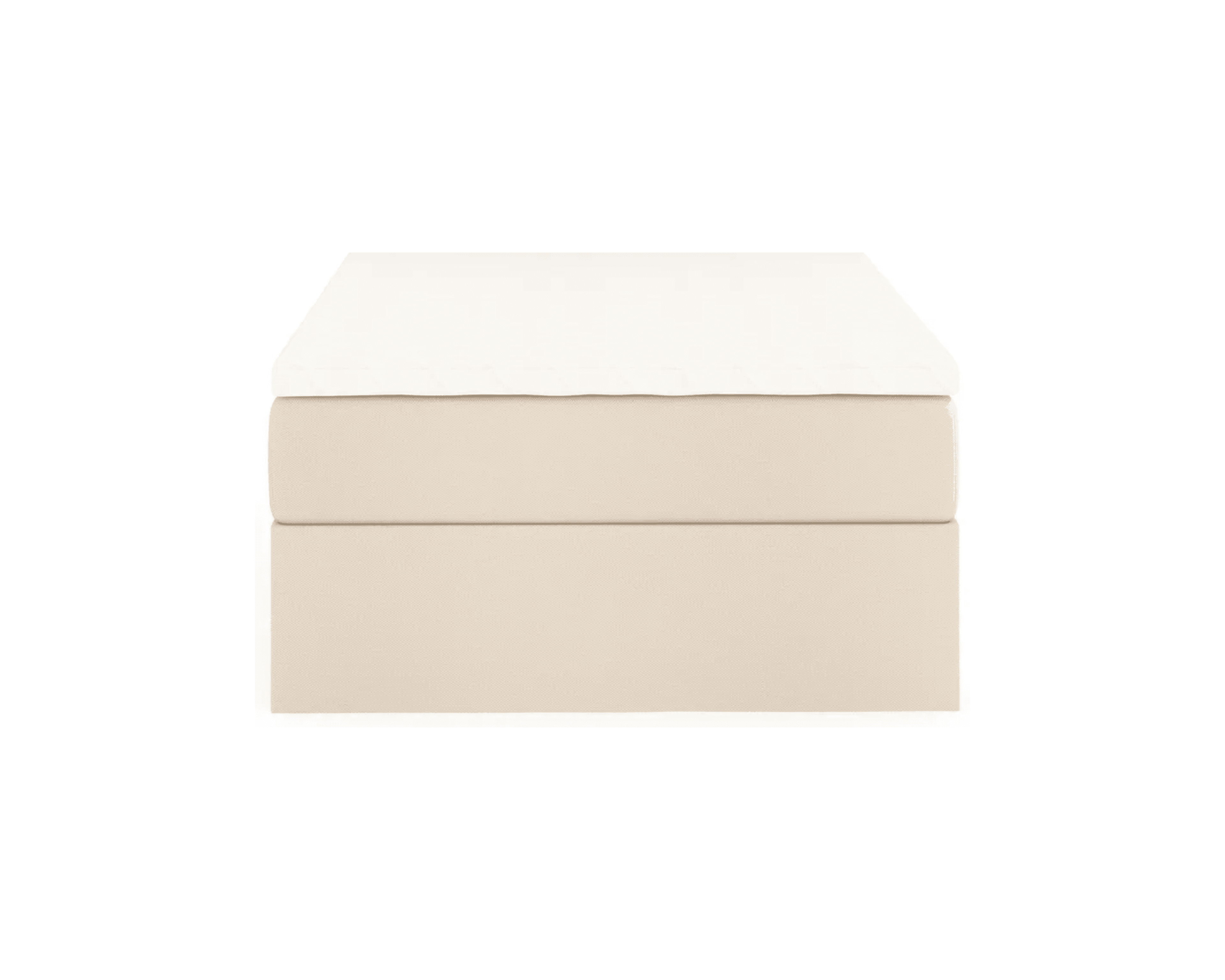 Drömvik Boxy förvaringssäng 140 cm, beige