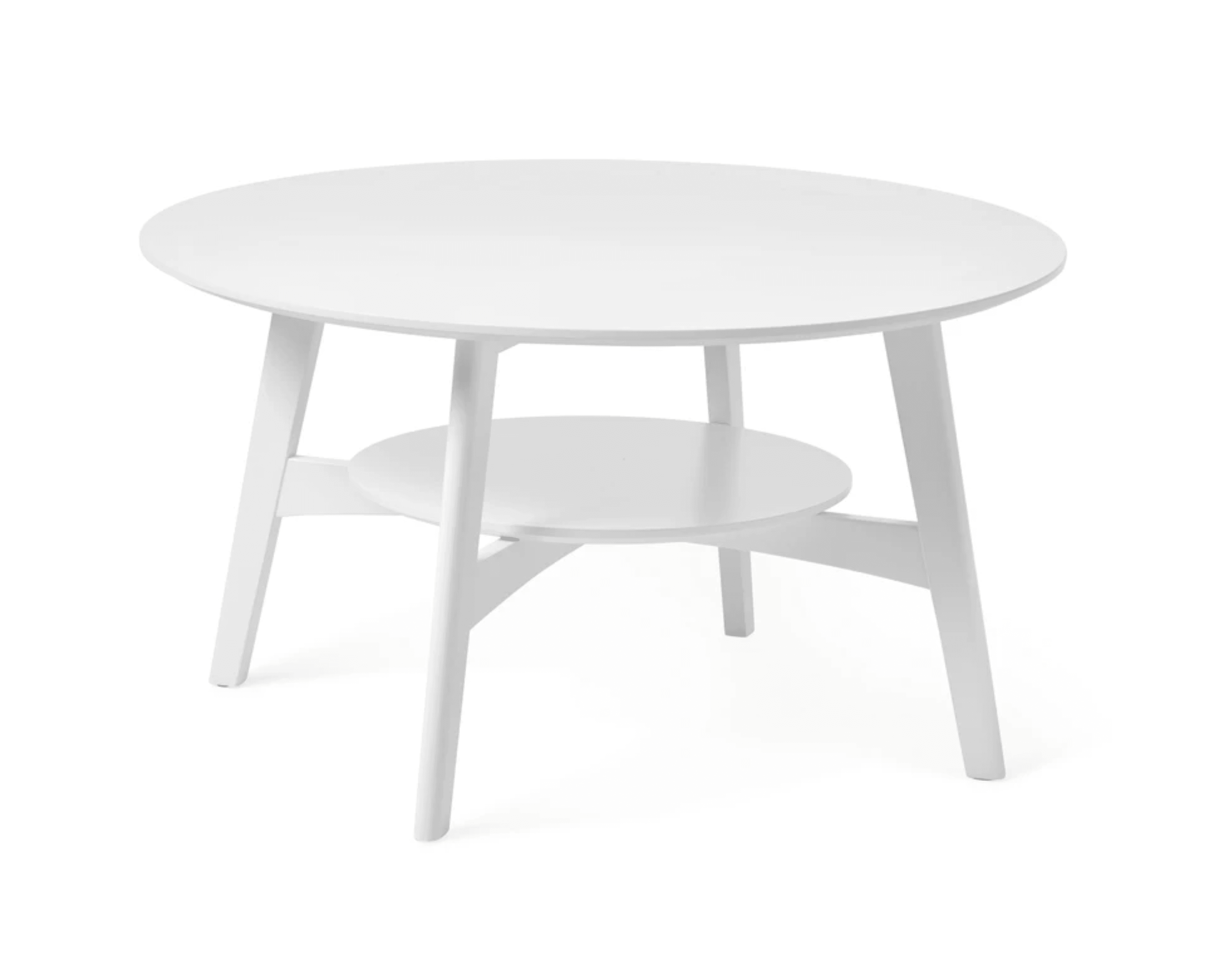 Mio Ester soffbord ø 85 cm vit