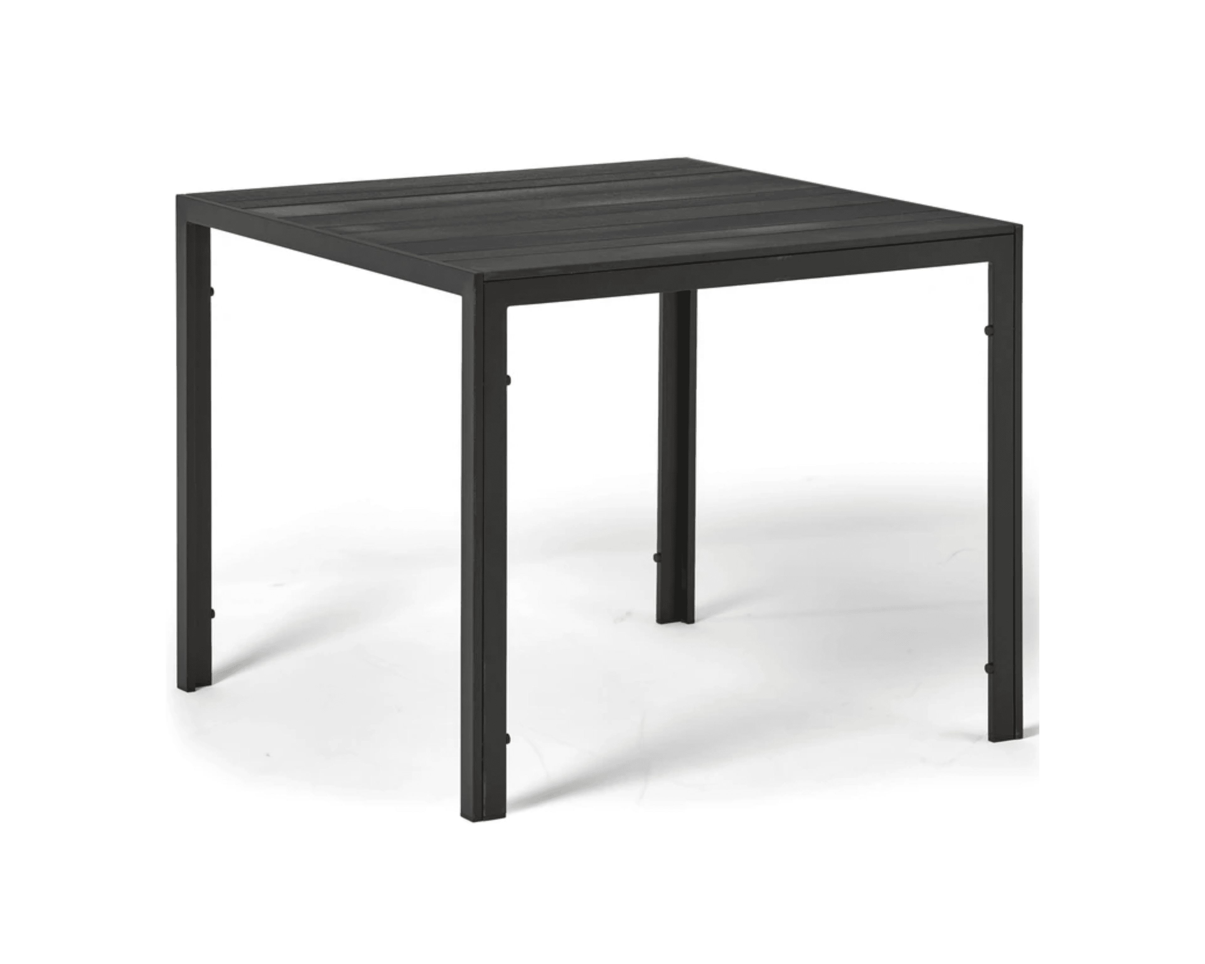 Mio Village utebord 90 x 90 cm svart