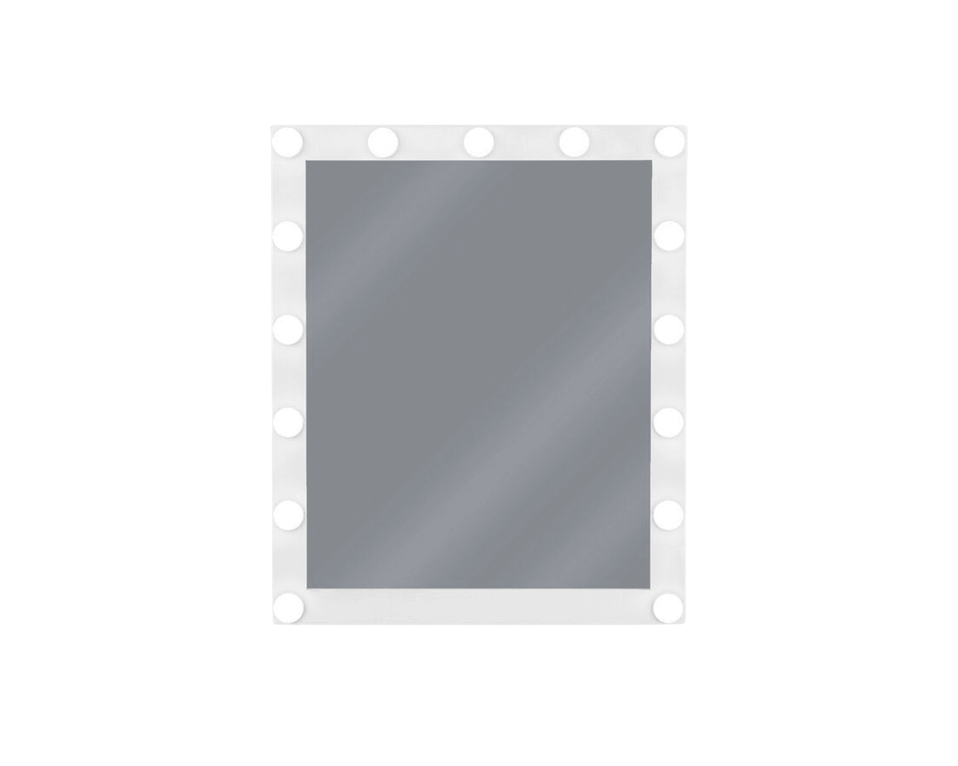 Saven spegel med LED 50 x 60 cm