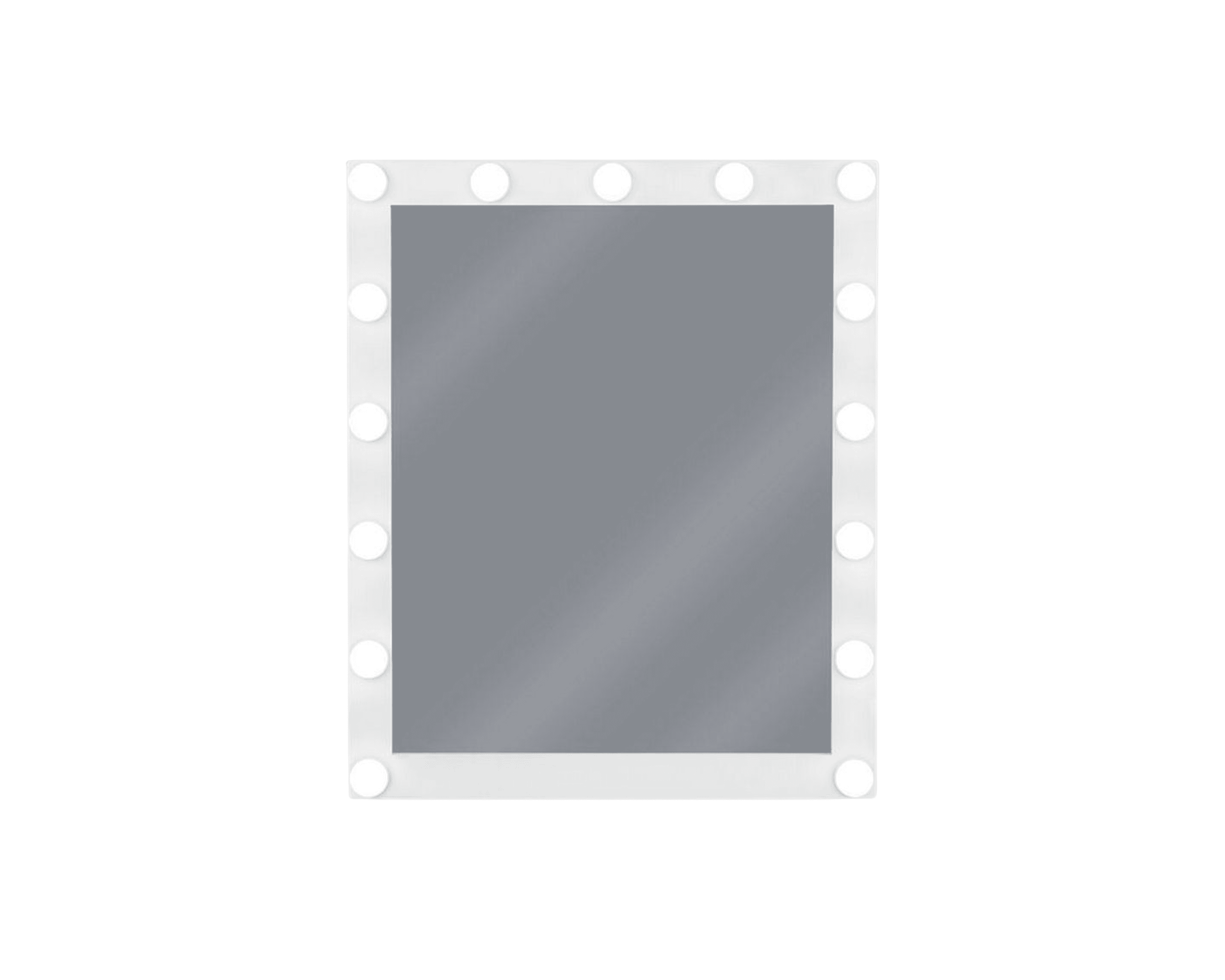 Saven spegel med LED 50 x 60 cm