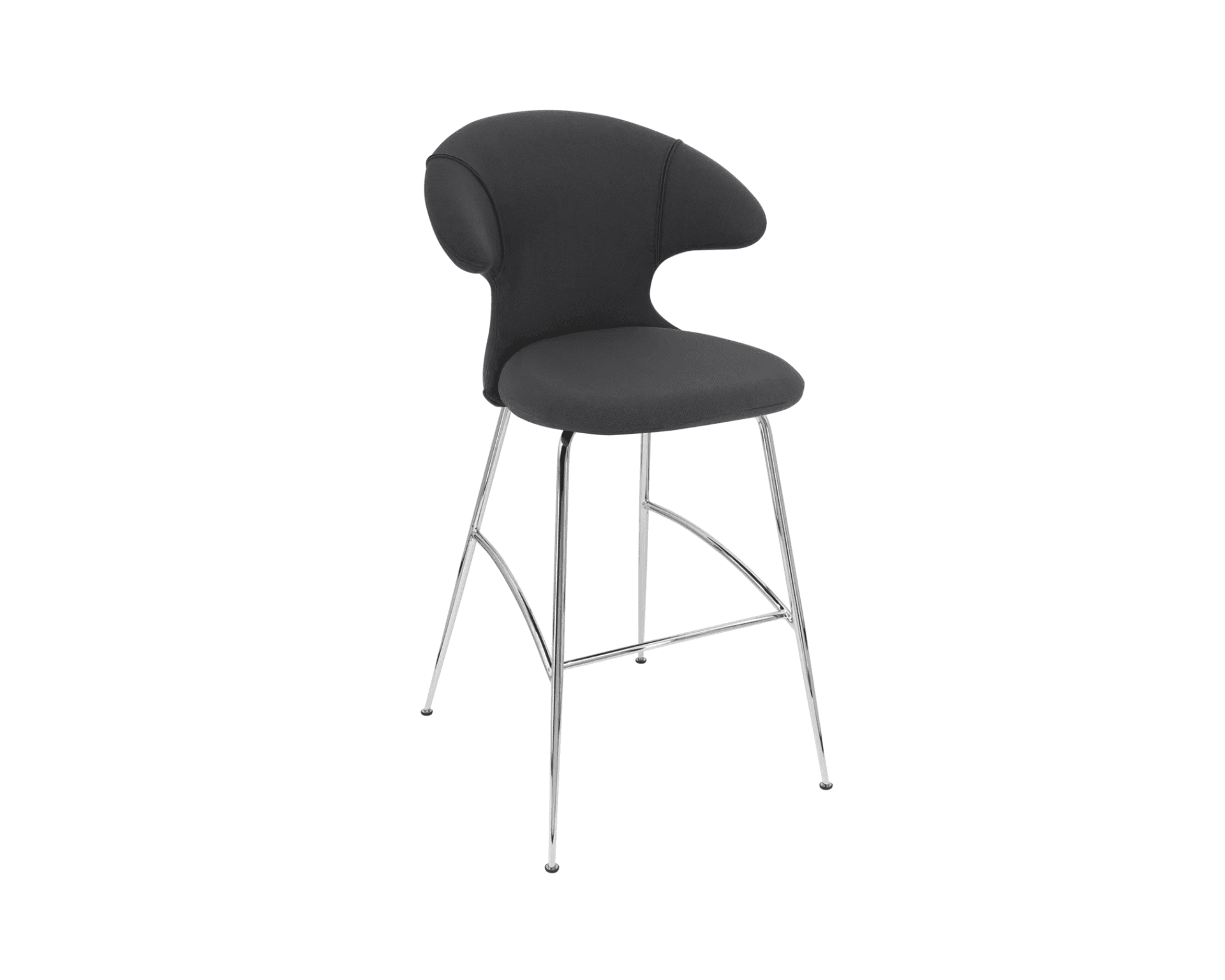 Umage Time Flies barstol 75 cm krom / Shadow