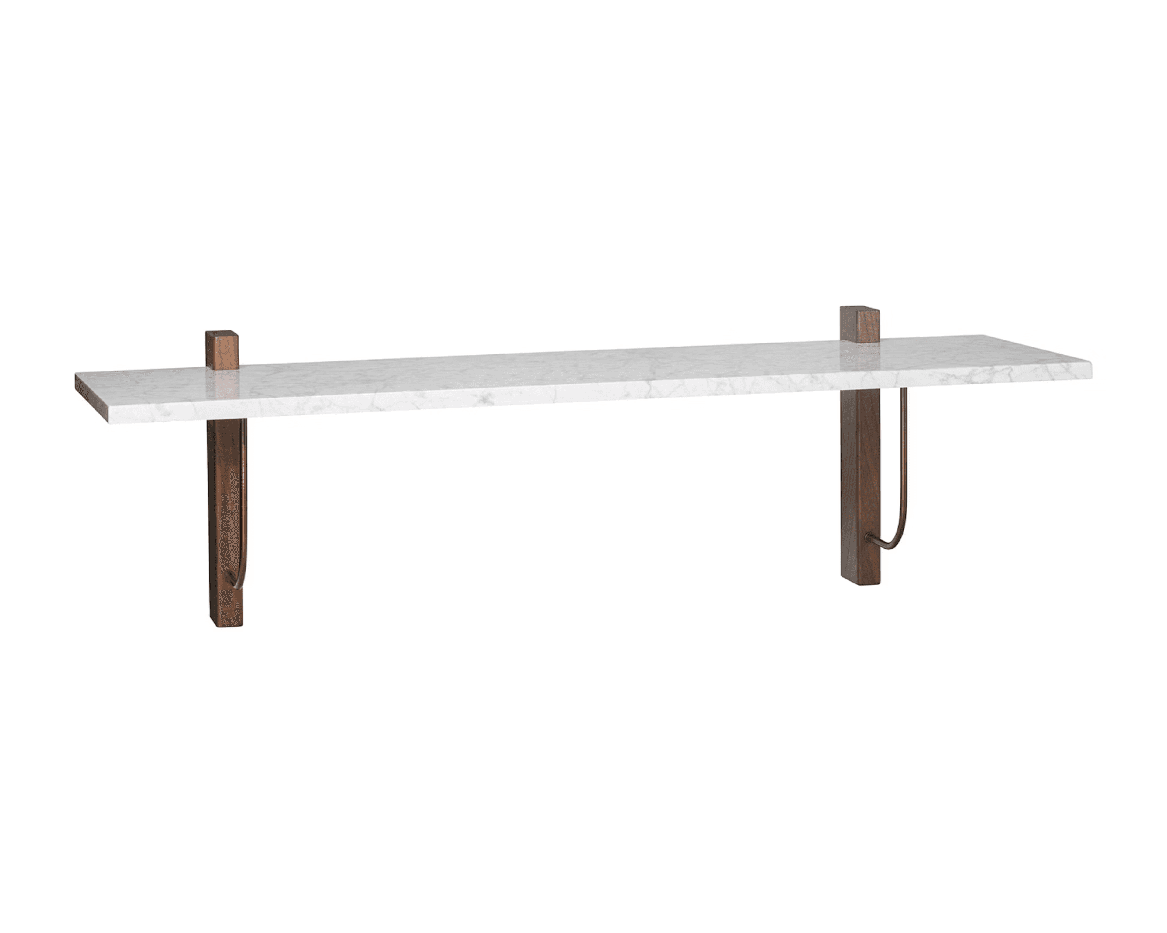 Audo Copenhagen Corbel vägghylla marmor