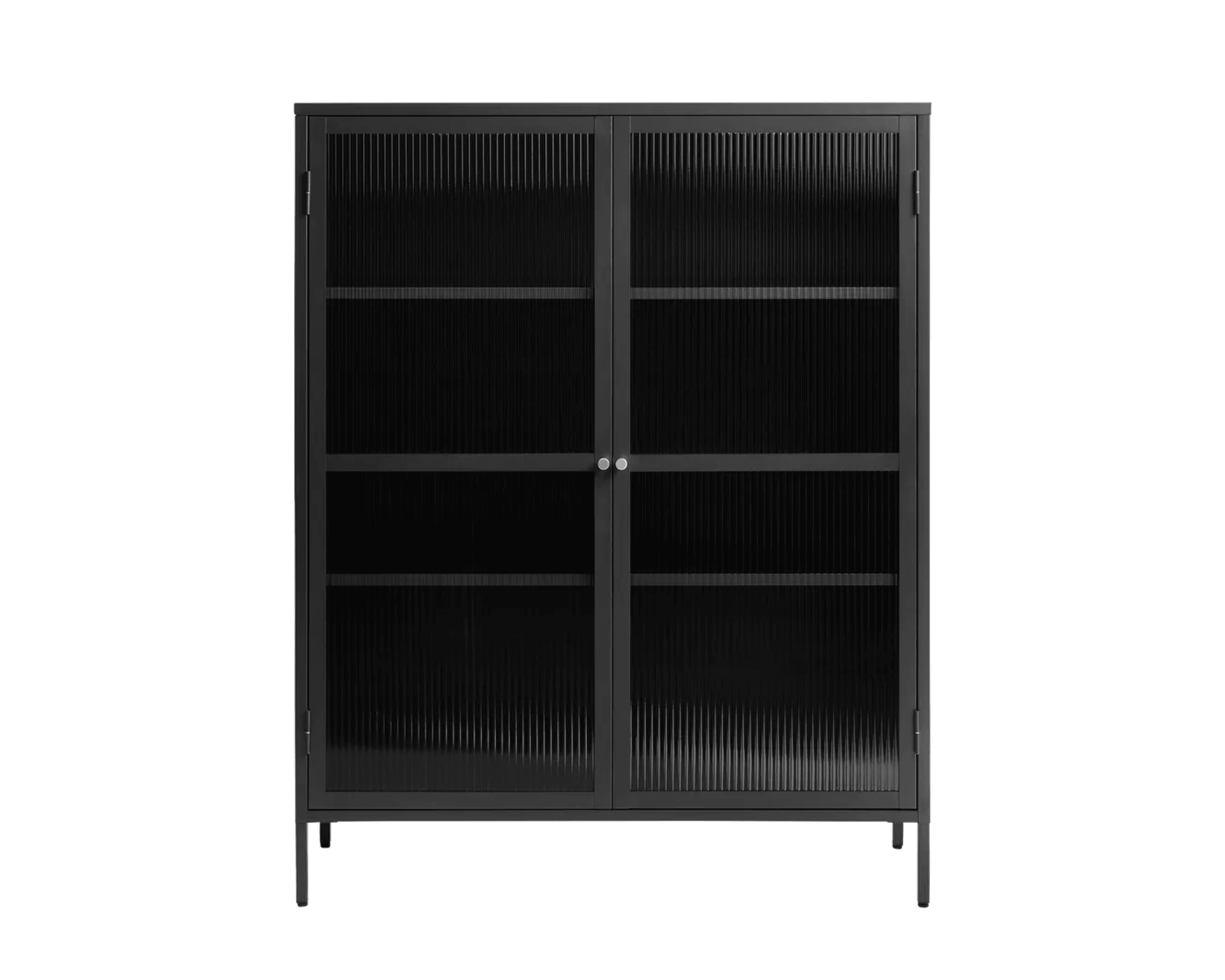 Anatole vitrinskåp svart