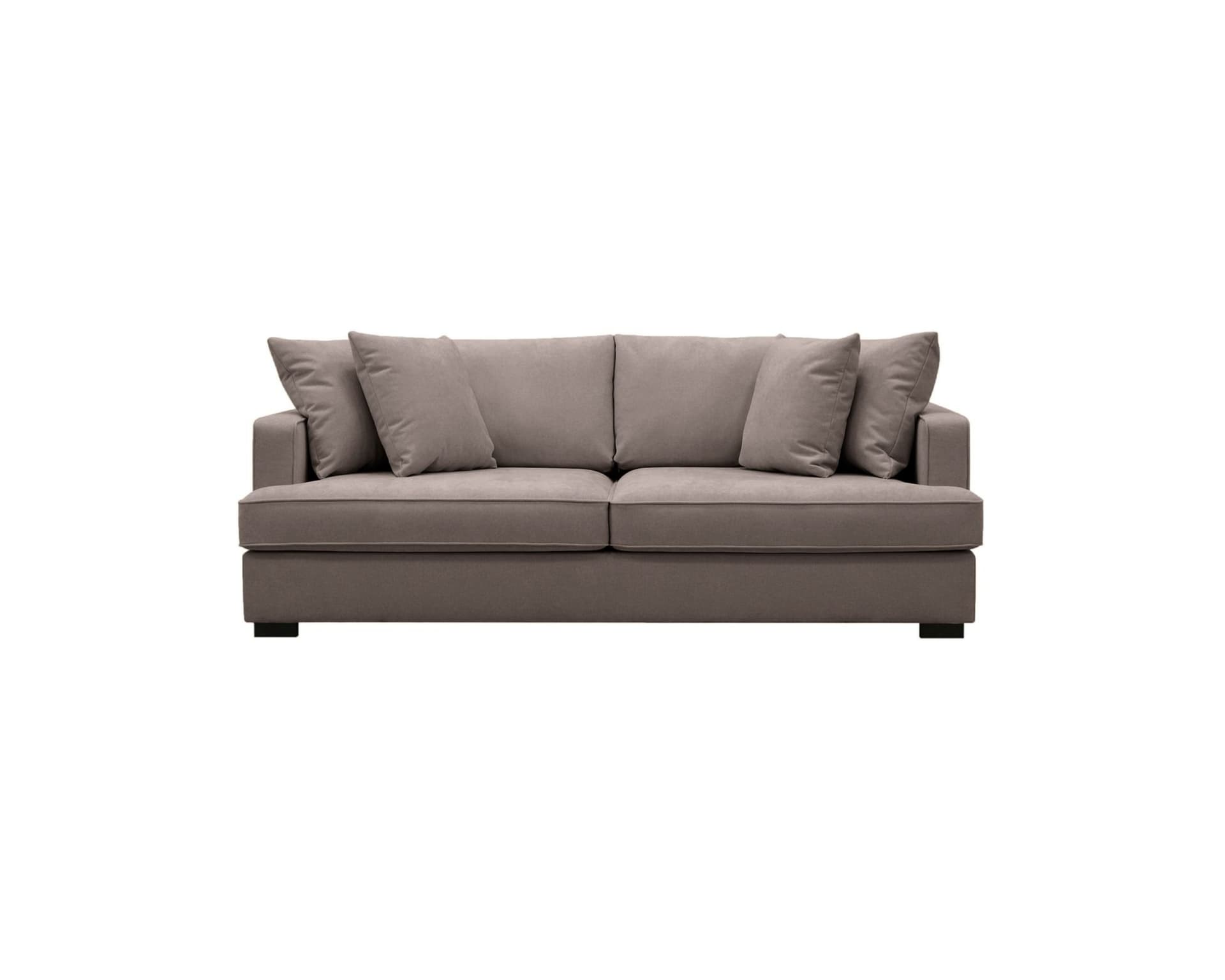 Rossita 3-sits soffa brun