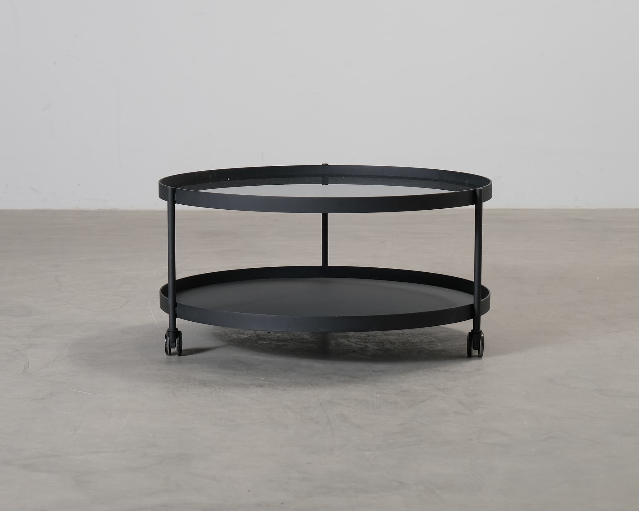 FeelDesign Solo soffbord ø 90 cm svart