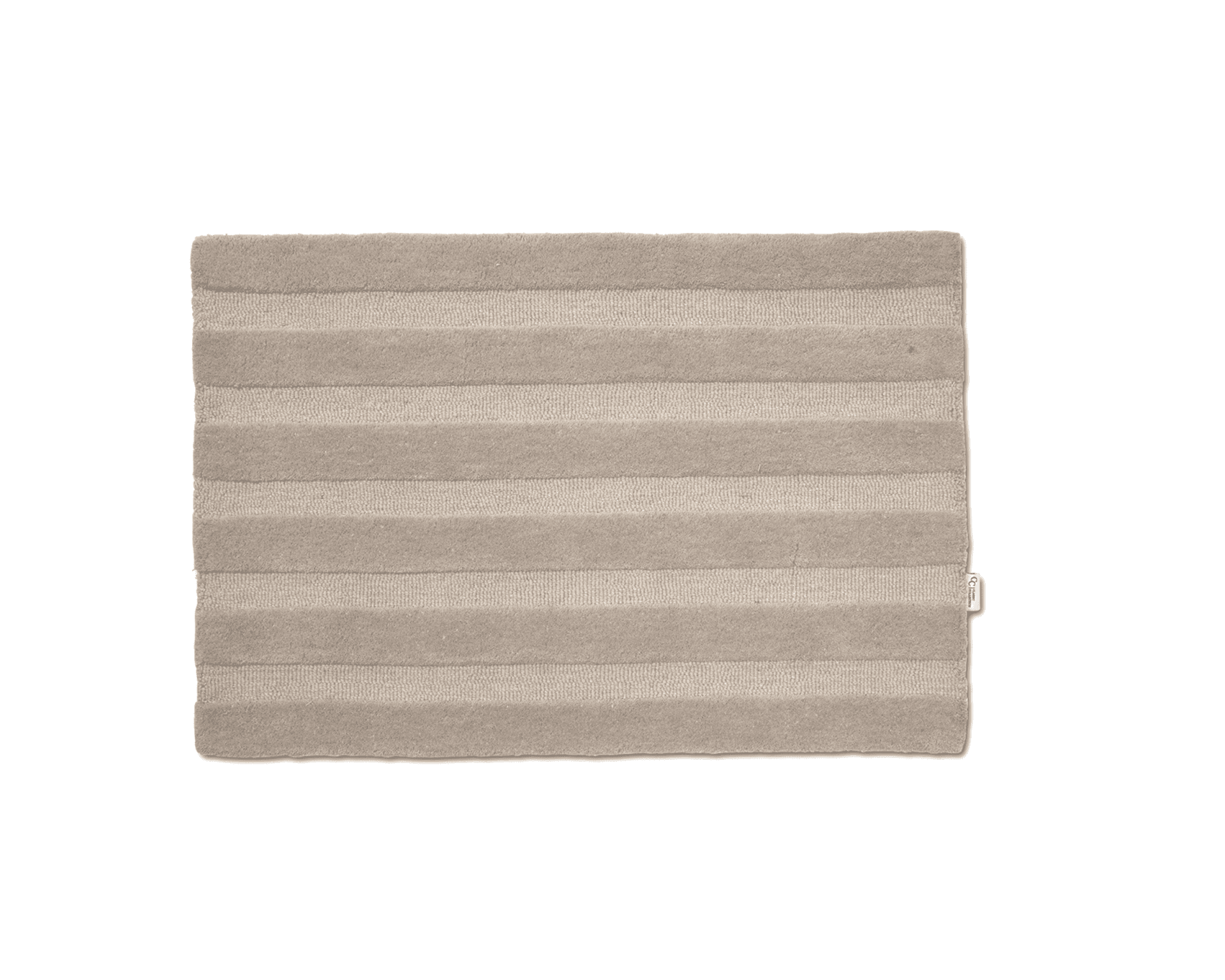Classic Collection Stripe dörrmatta 60 x 90 cm beige