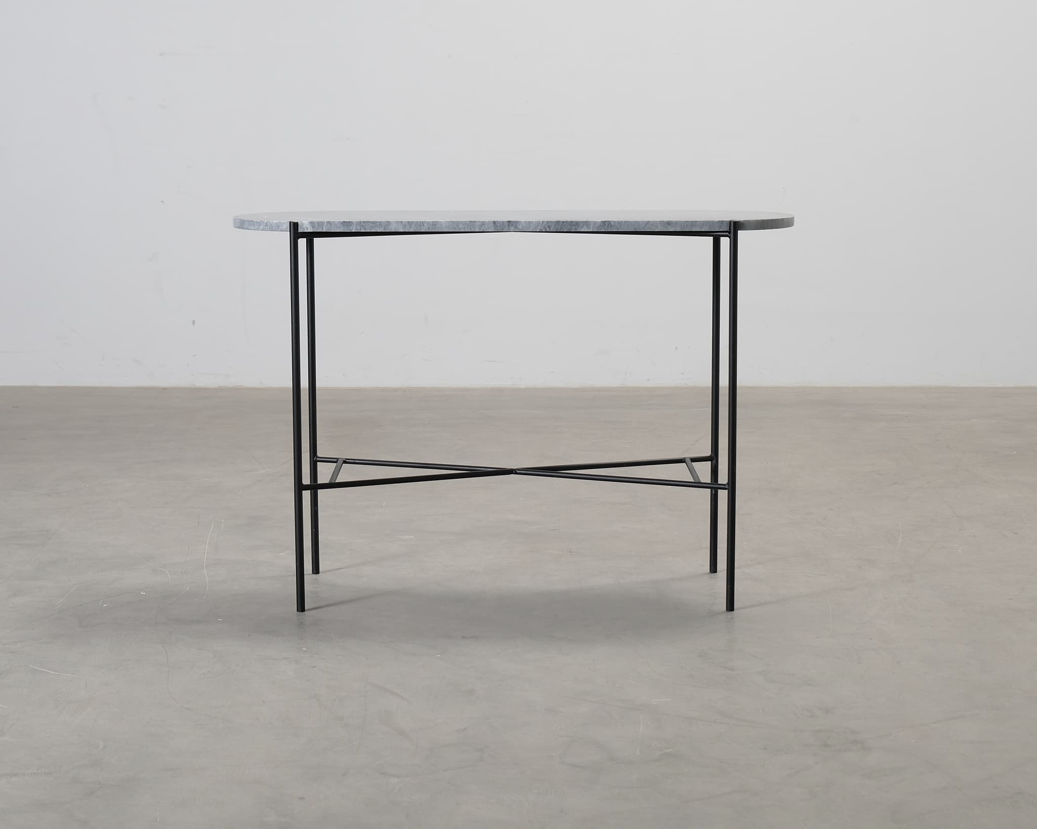 FeelDesign Bistro sidobord grå marmor