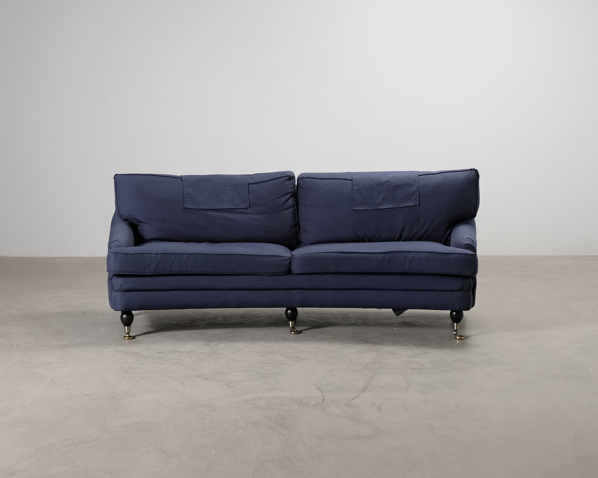 Newport Howard Classic 2,5-sits soffa blå