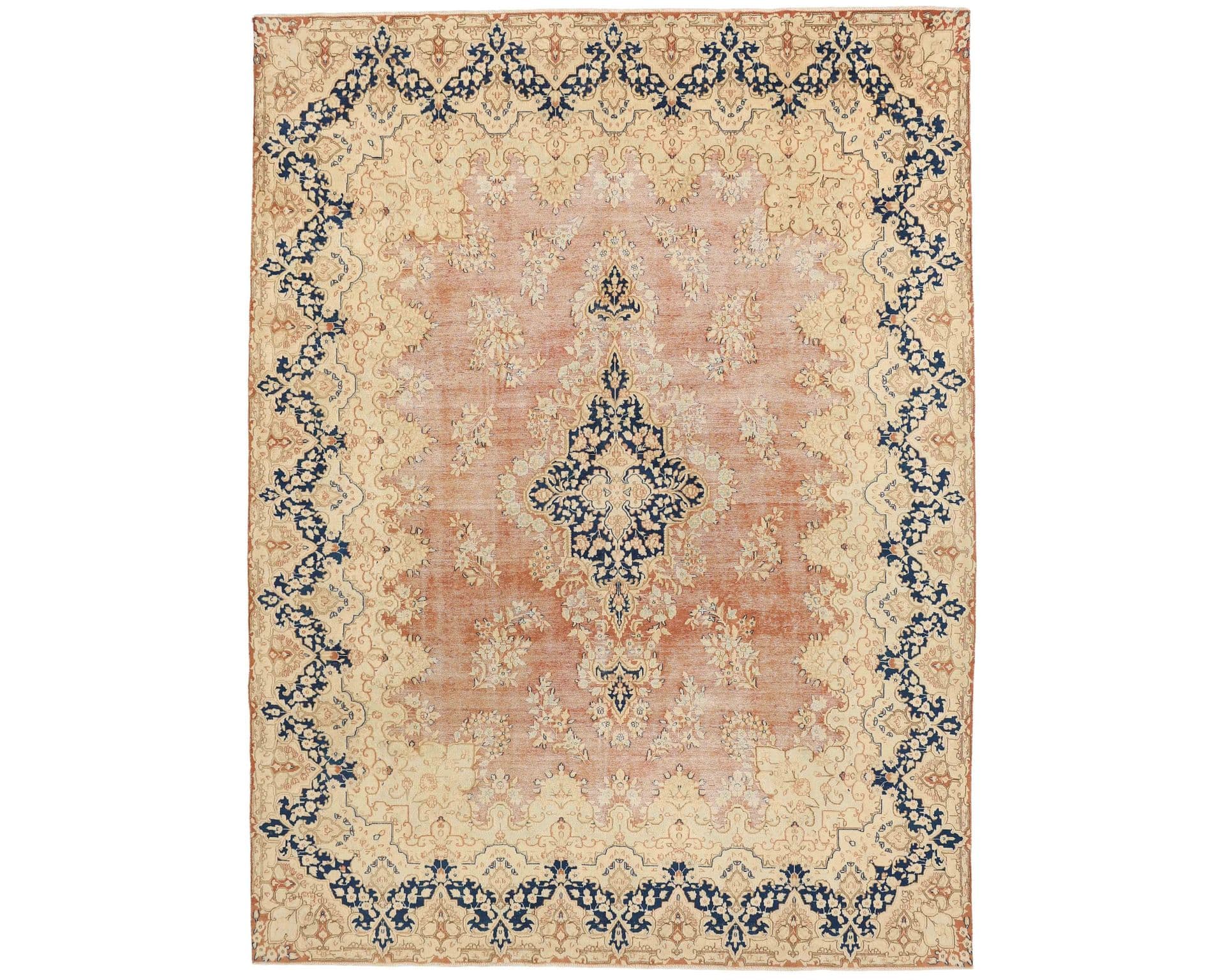 Vintage Kerman Fine orientalisk matta 295 x 397 cm