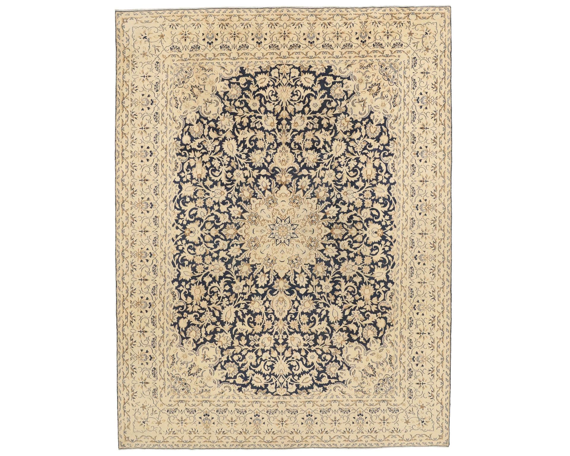 Vintage Kerman Fine orientalisk matta 290 x 390 cm