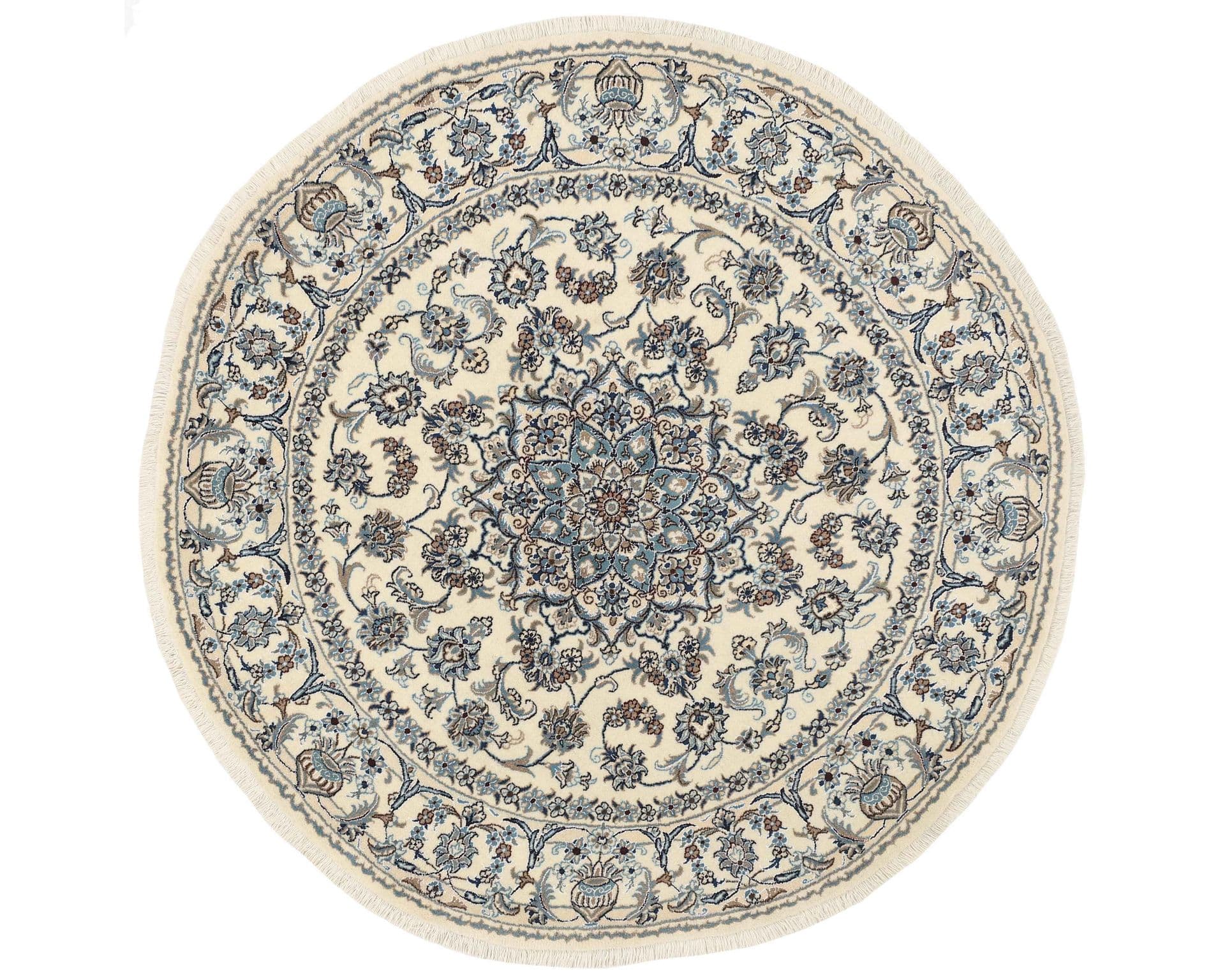 Nain Kashmar orientalisk matta ø 200 cm