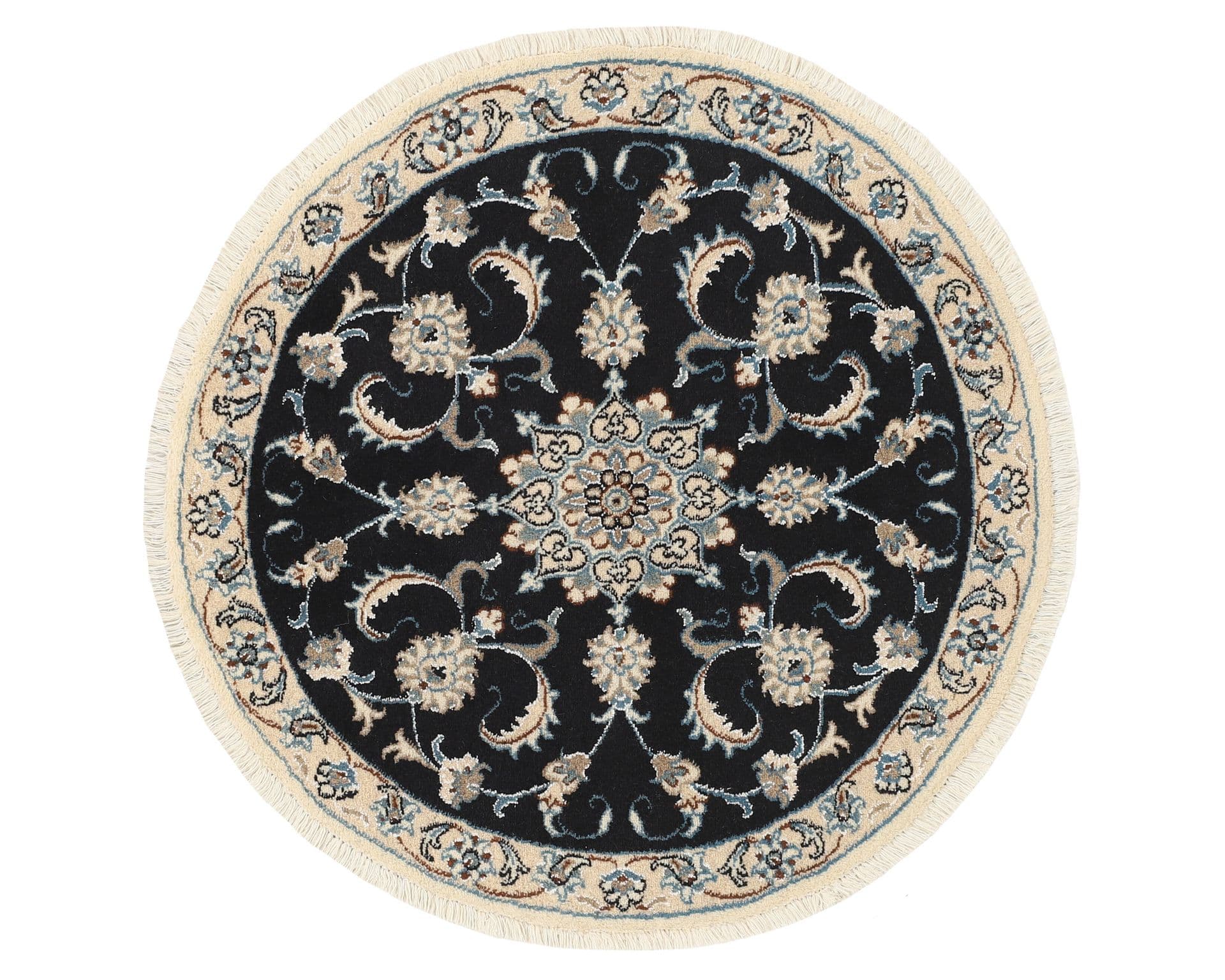 Nain Kashmar orientalisk matta ø 100 cm