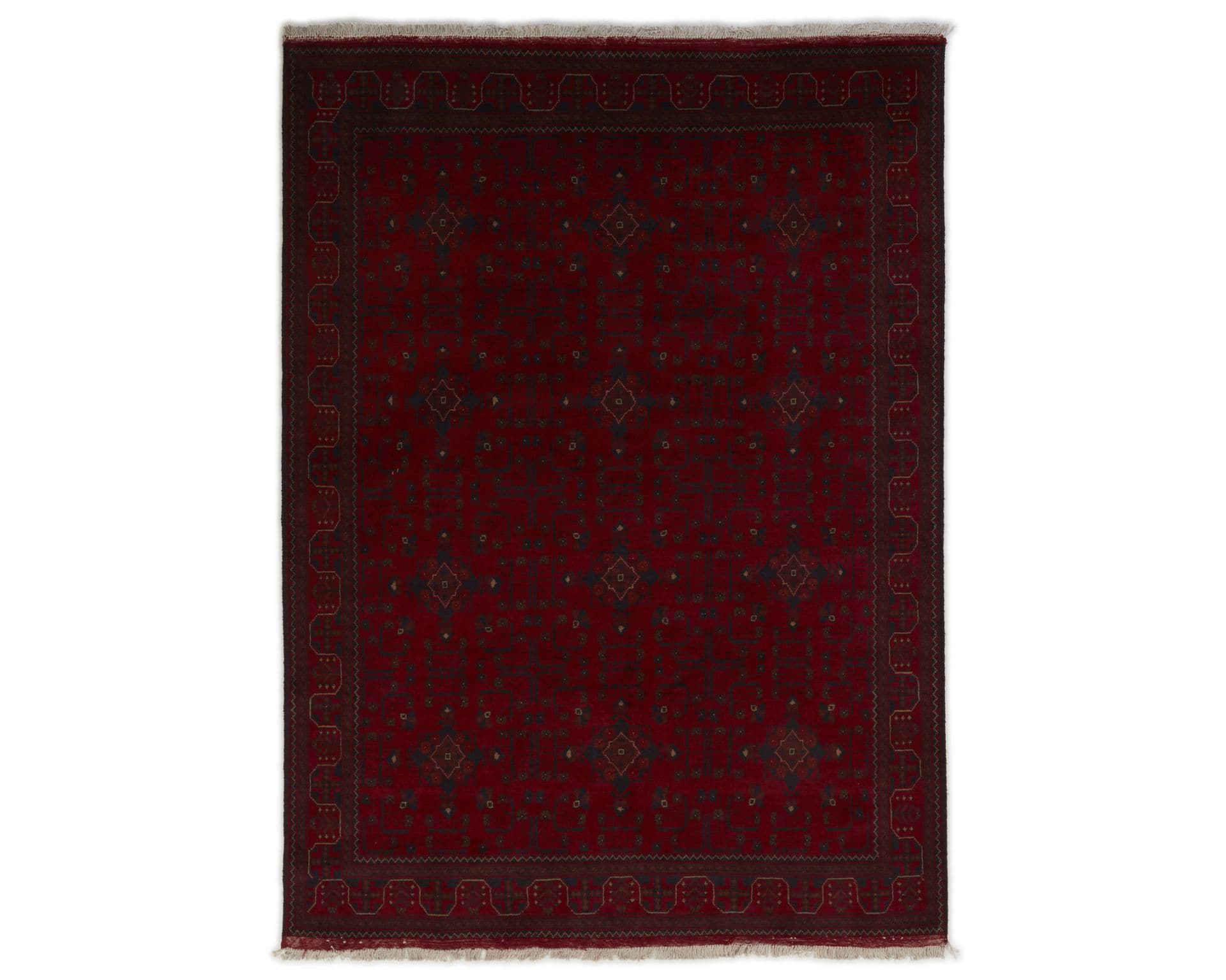 Old Afghan orientalisk matta 174 x 230 cm