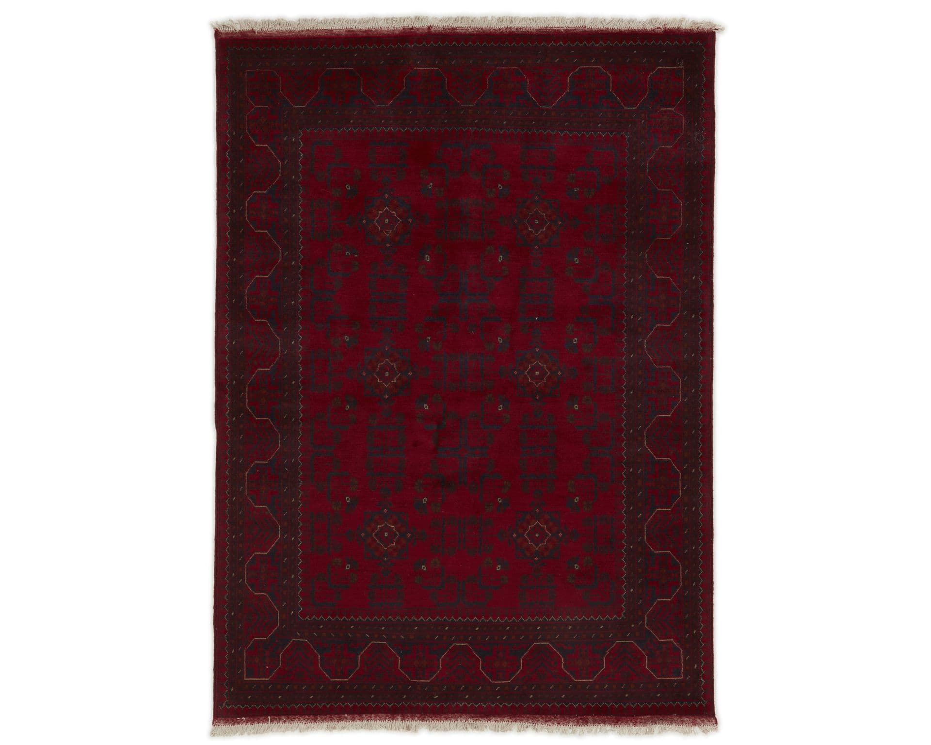 Old Afghan orientalisk matta 148 x 205 cm