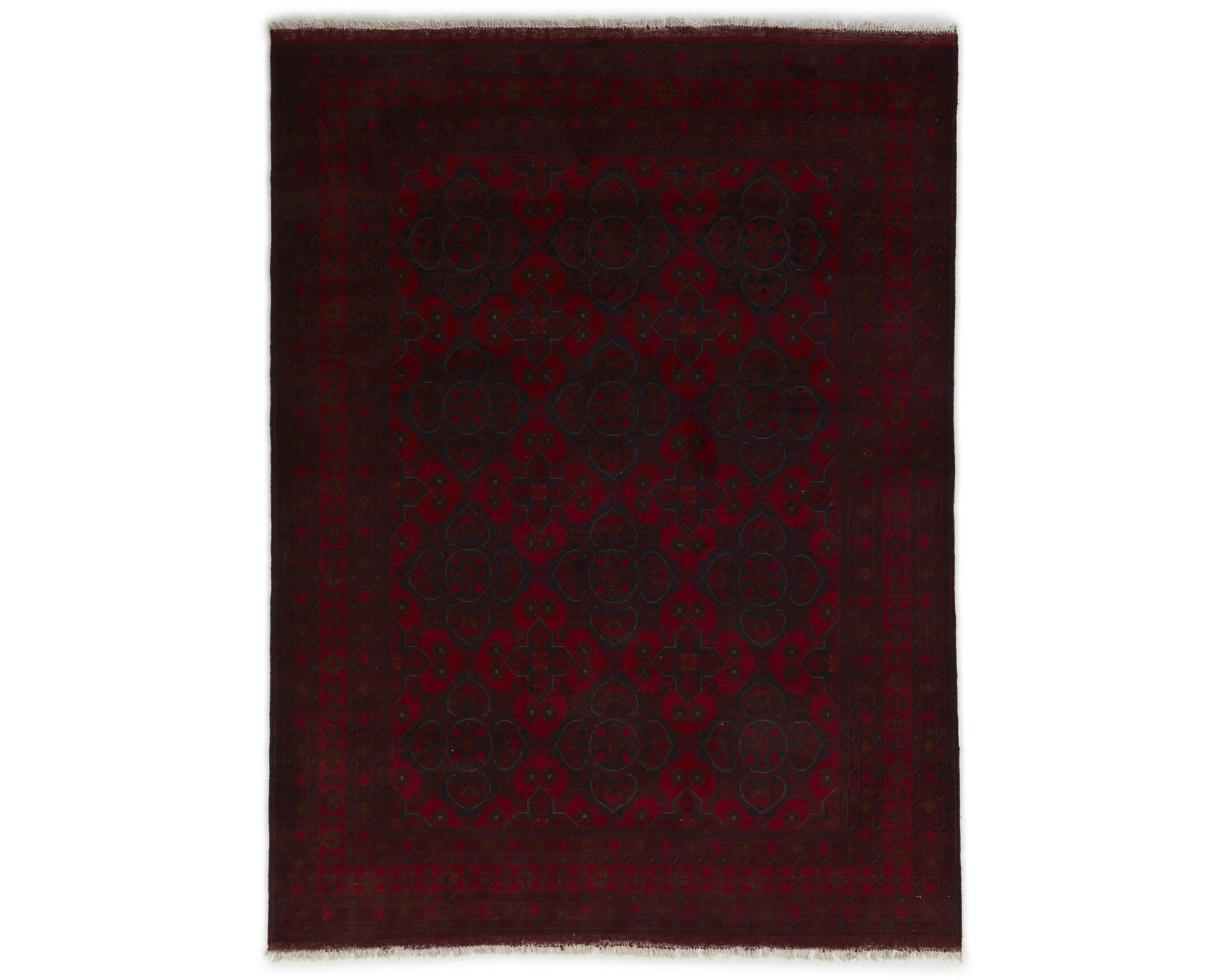 Old Afghan orientalisk matta 178 x 232 cm