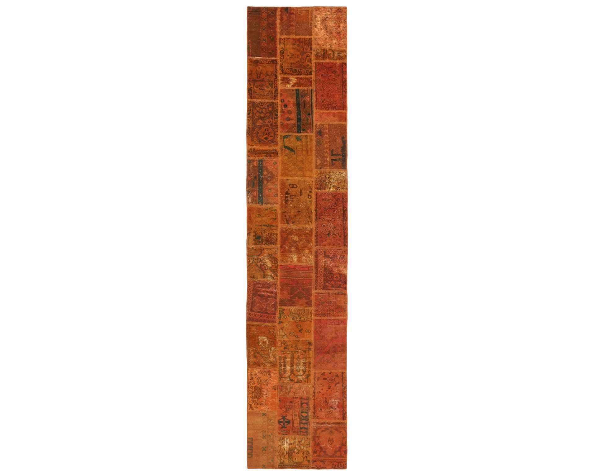 Vintage Patchwork orientalisk matta 83 x 411 cm