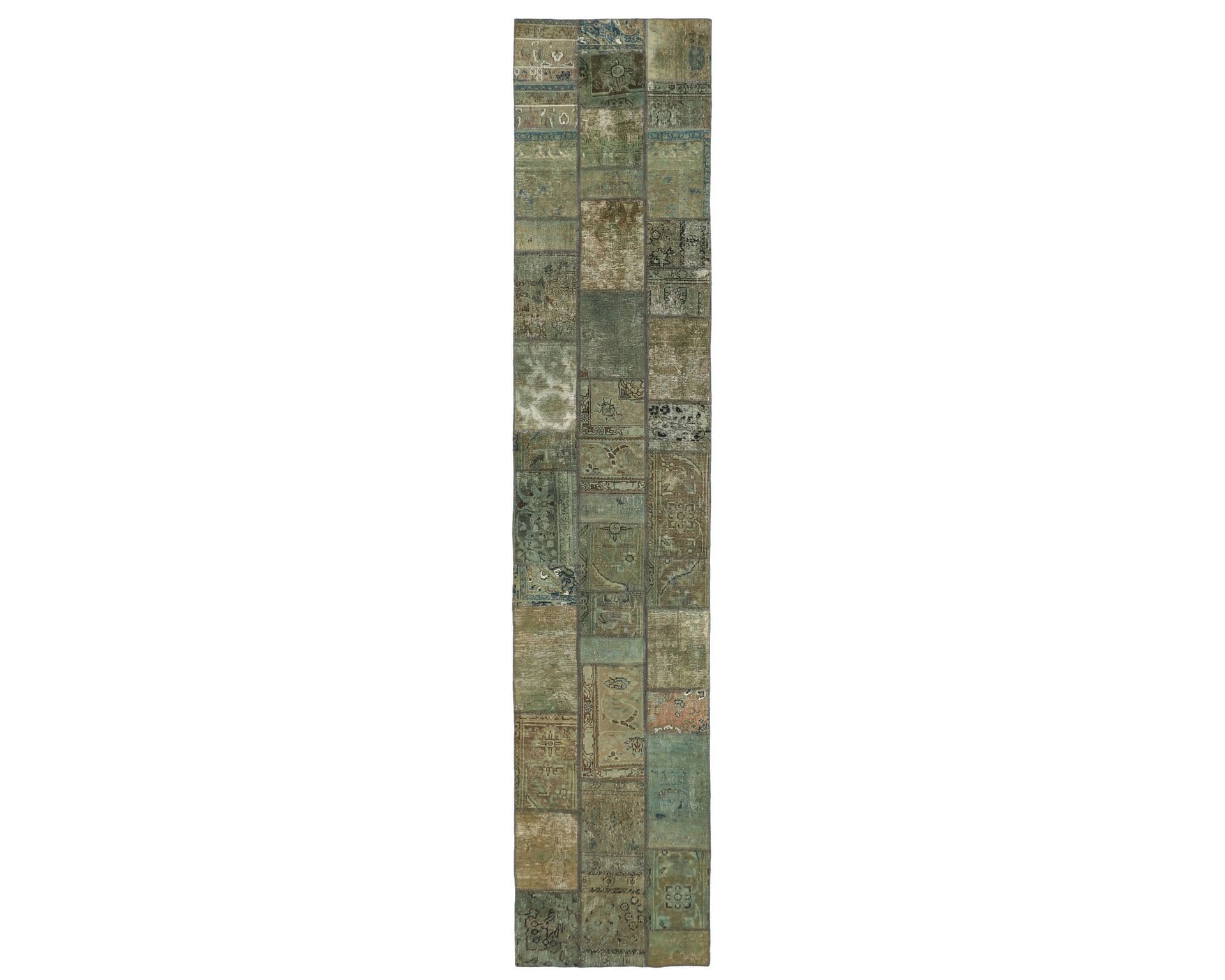 Vintage Patchwork orientalisk matta 86 x 410 cm