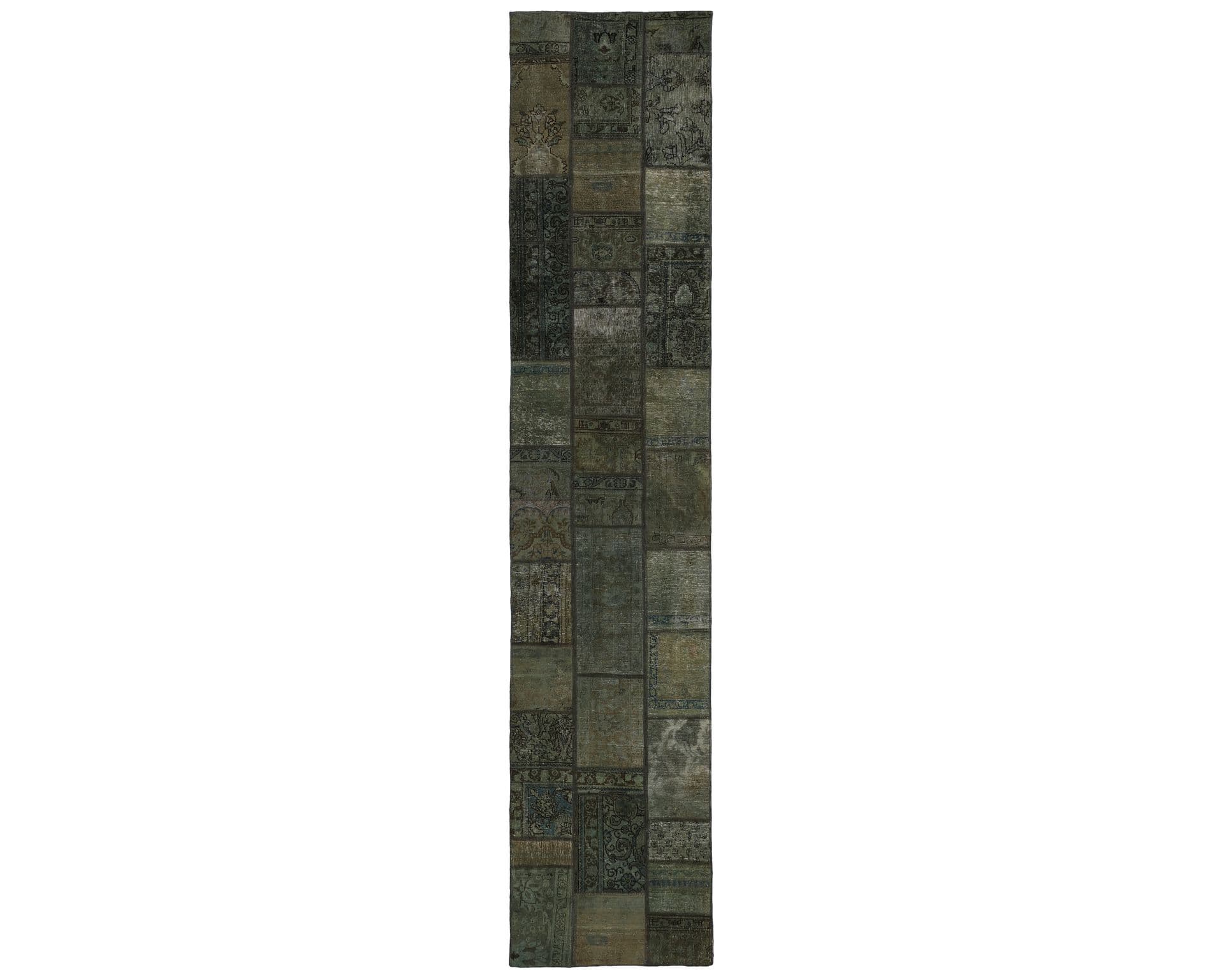 Vintage Patchwork orientalisk matta 85 x 409 cm