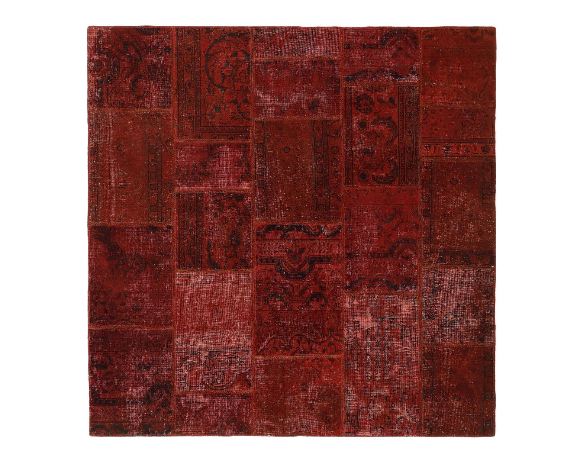 Vintage Patchwork orientalisk matta 203 x 203 cm