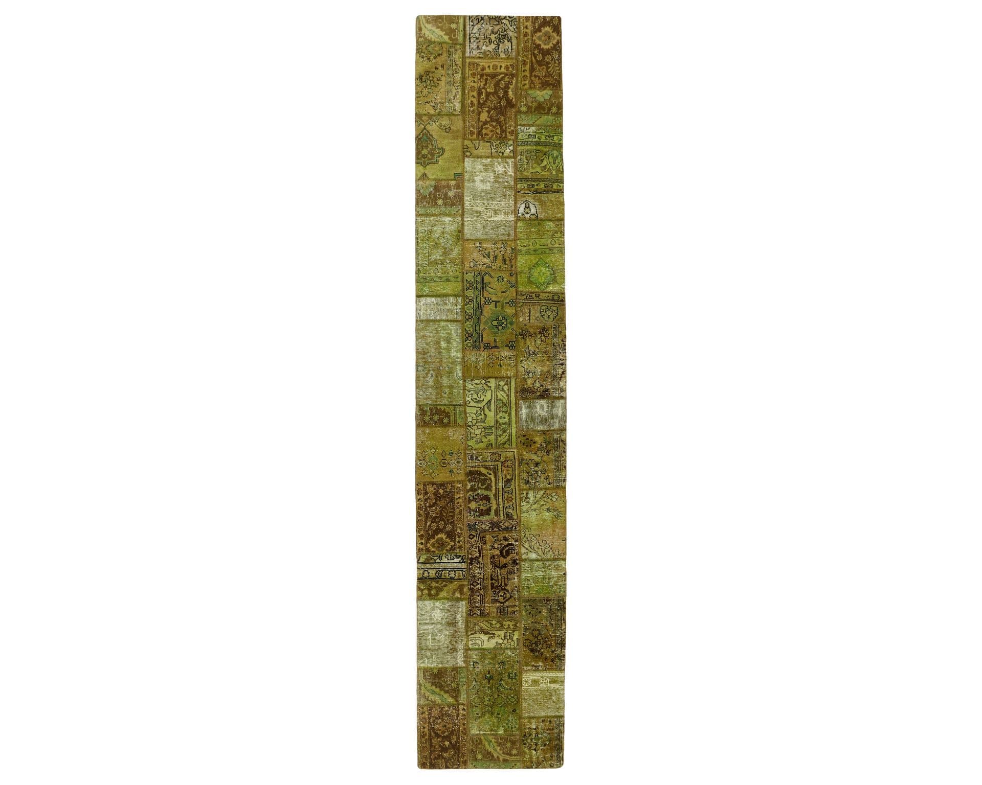 Vintage Patchwork orientalisk matta 81 x 414 cm