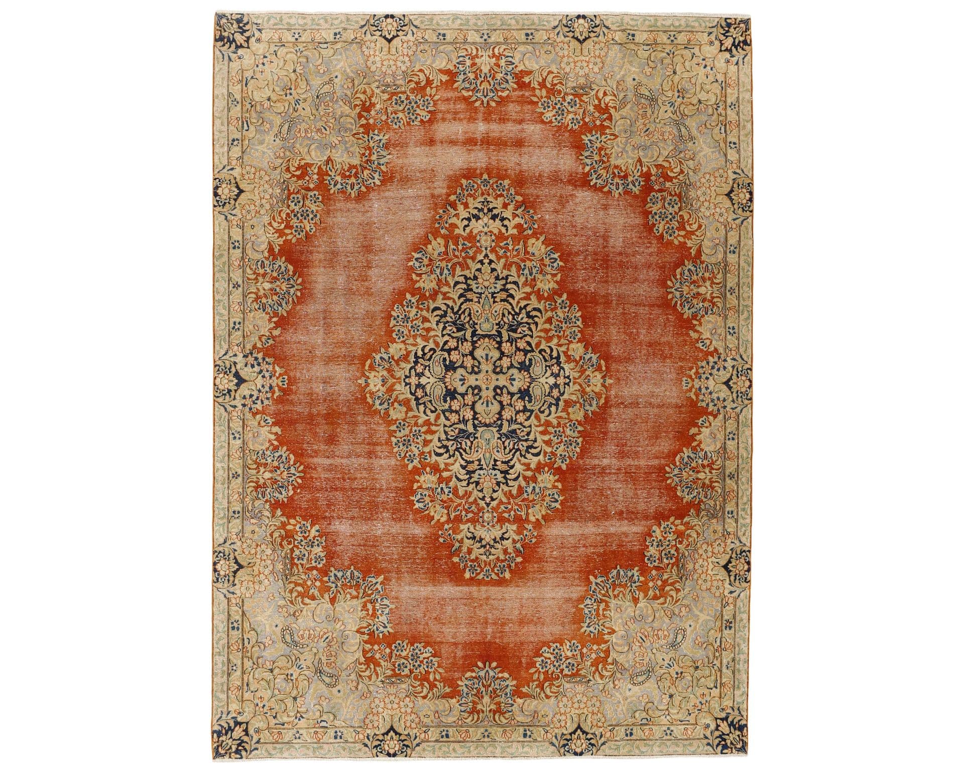 Vintage Kerman Fine orientalisk matta 230 x 312 cm