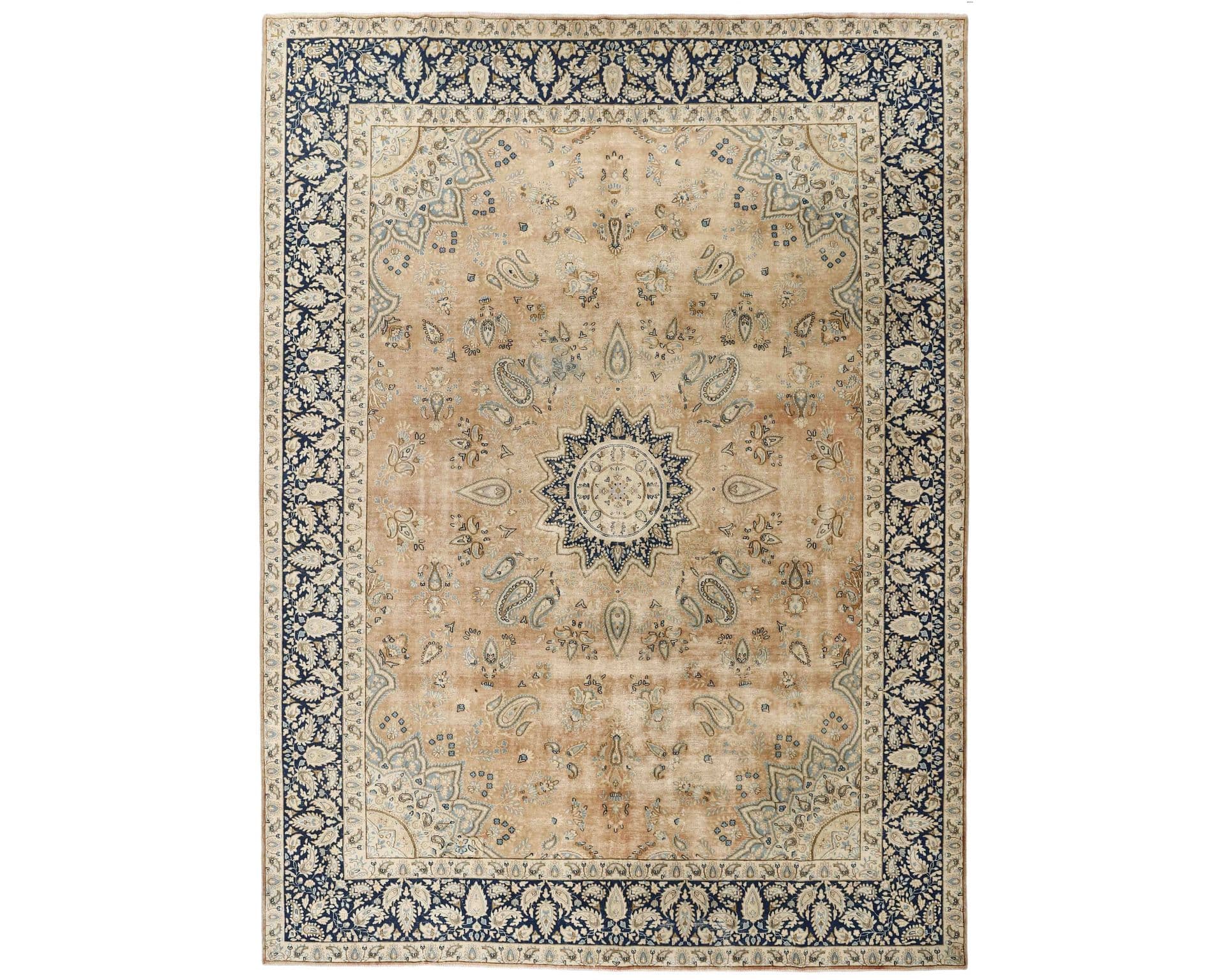 Vintage Kerman Fine orientalisk matta 294 x 415 cm