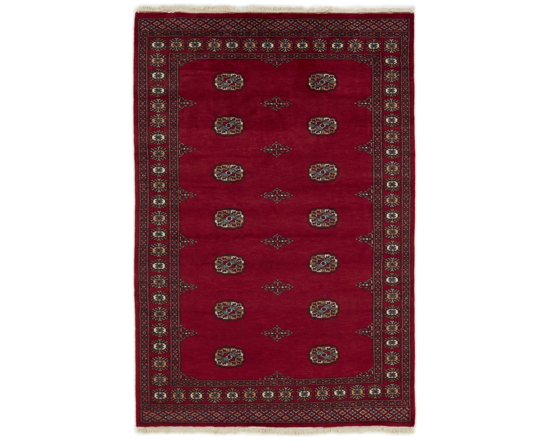 Pakistan handknotted orientalisk matta 137 x 204 cm
