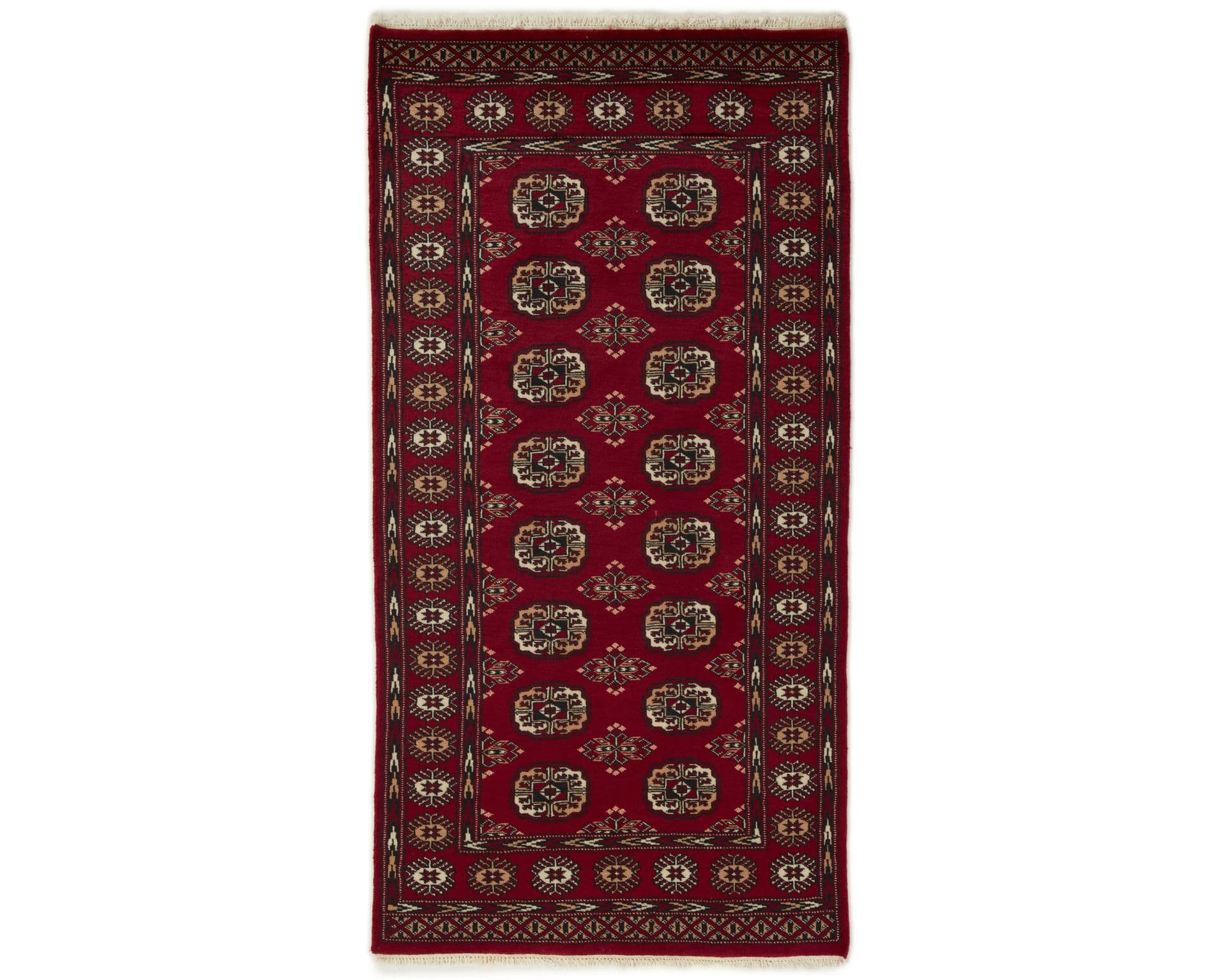 Pakistan handknotted orientalisk matta 94 x 182 cm