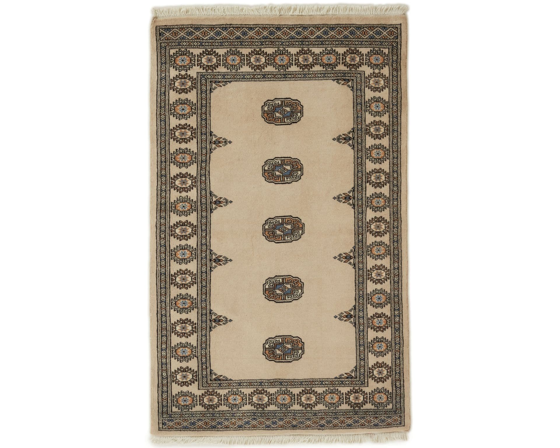 Pakistan handknotted orientalisk matta 94 x 152 cm