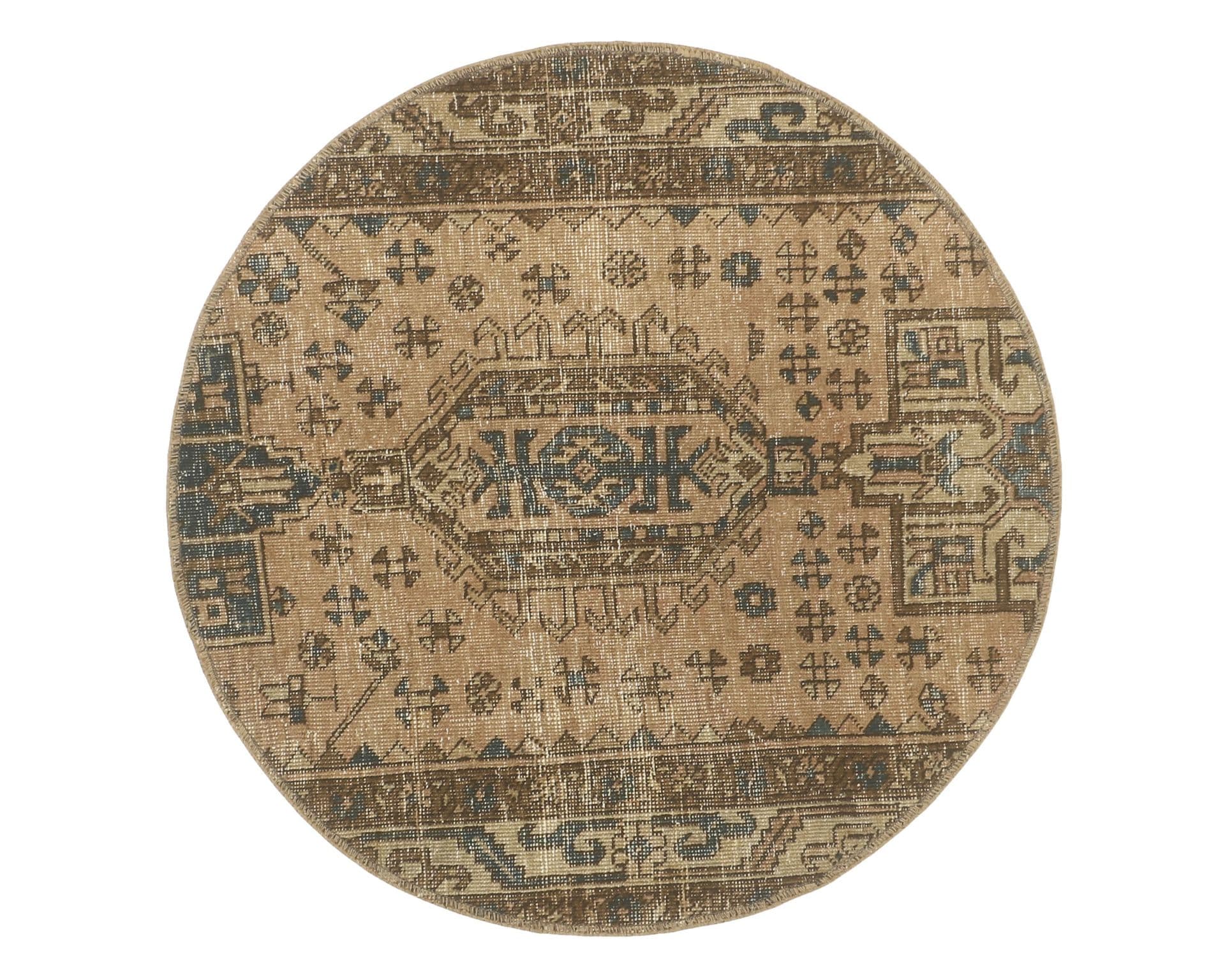 Vintage Royal Fine orientalisk matta ø 100 cm