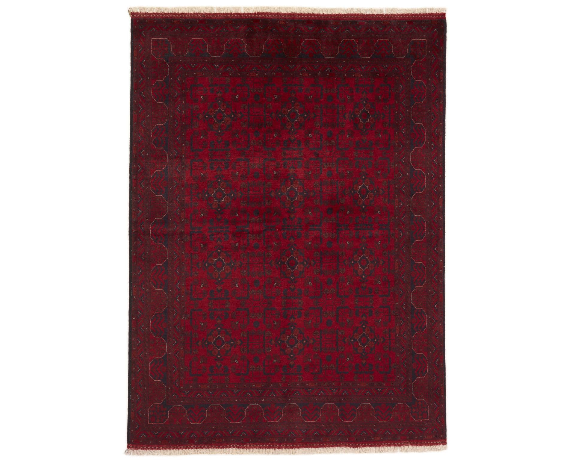 Old Afghan orientalisk matta 175 x 237 cm