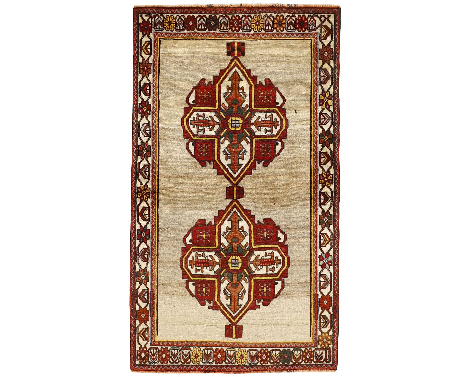 Kashghai orientalisk matta 104 x 186 cm