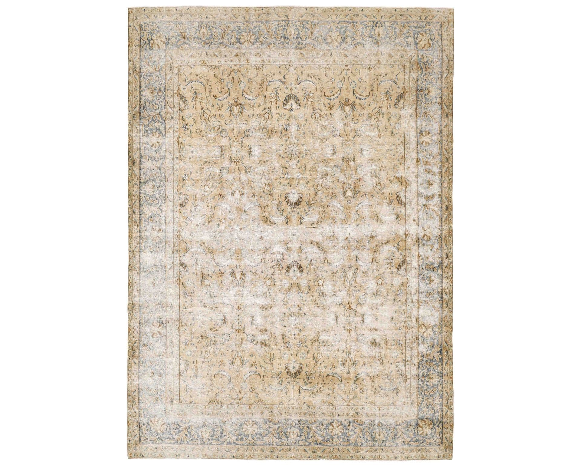 Vintage Kerman orientalisk matta 293 x 403 cm