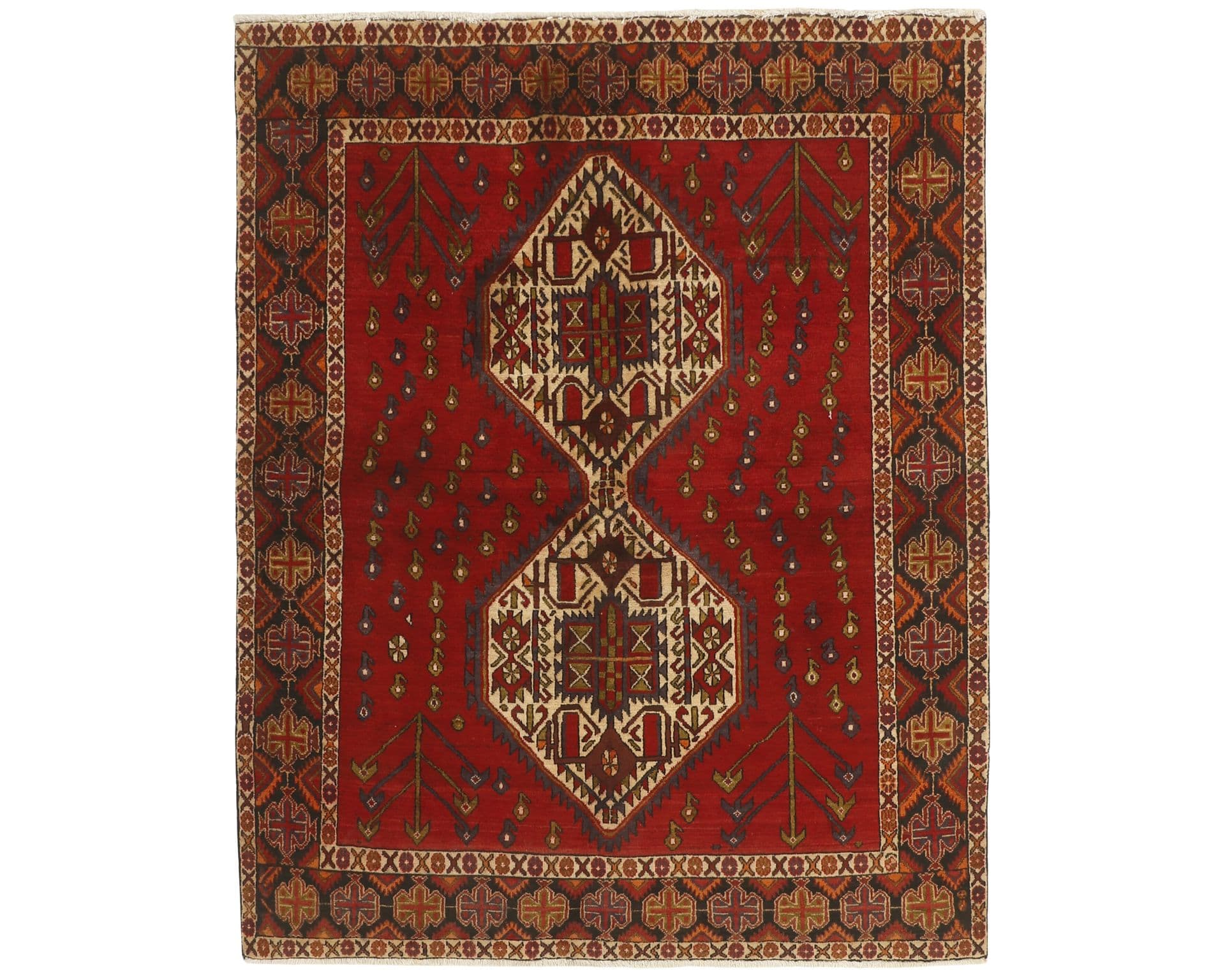 Afshar orientalisk matta 160 x 198 cm
