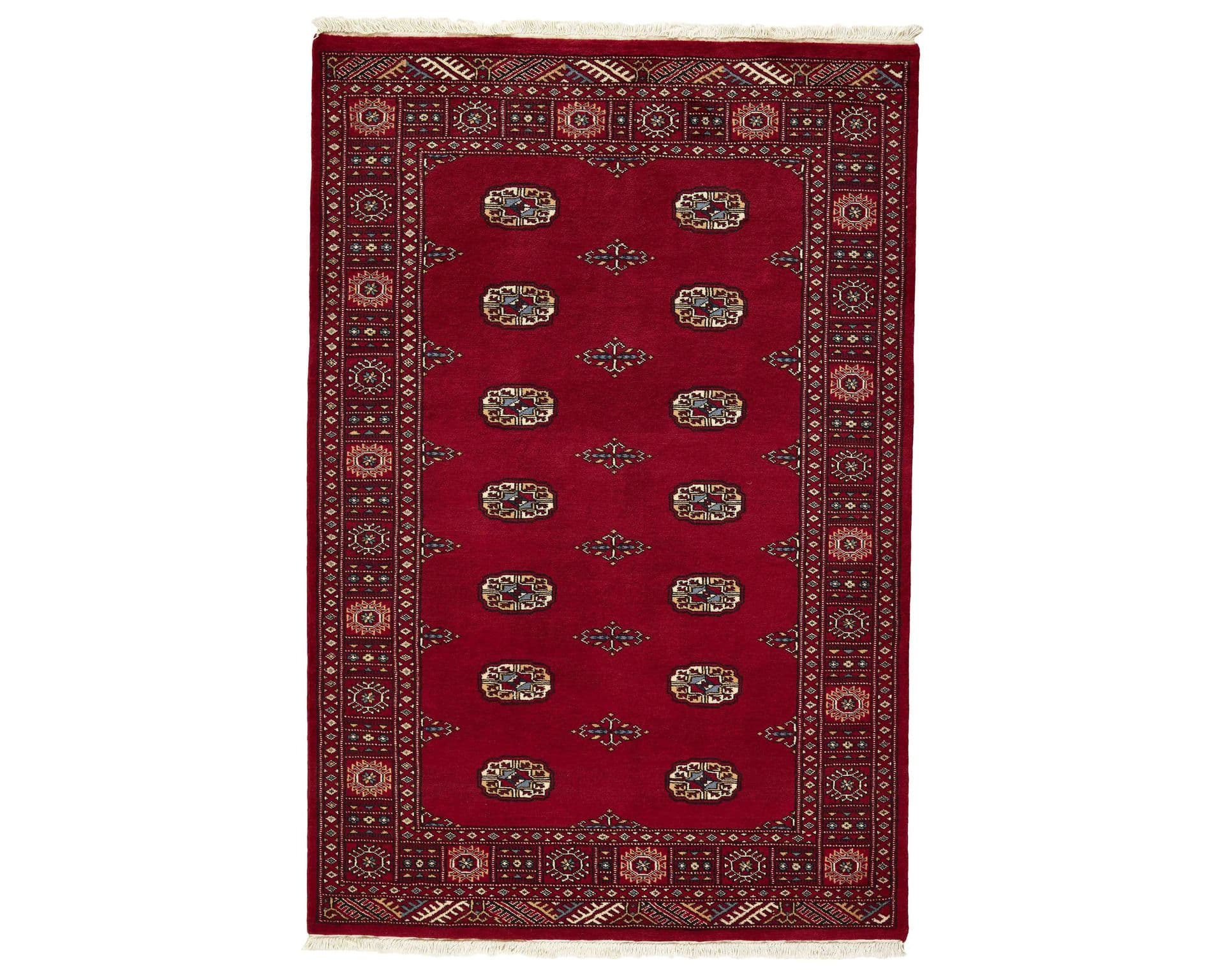 Pakistan handknotted orientalisk matta 125 x 186 cm
