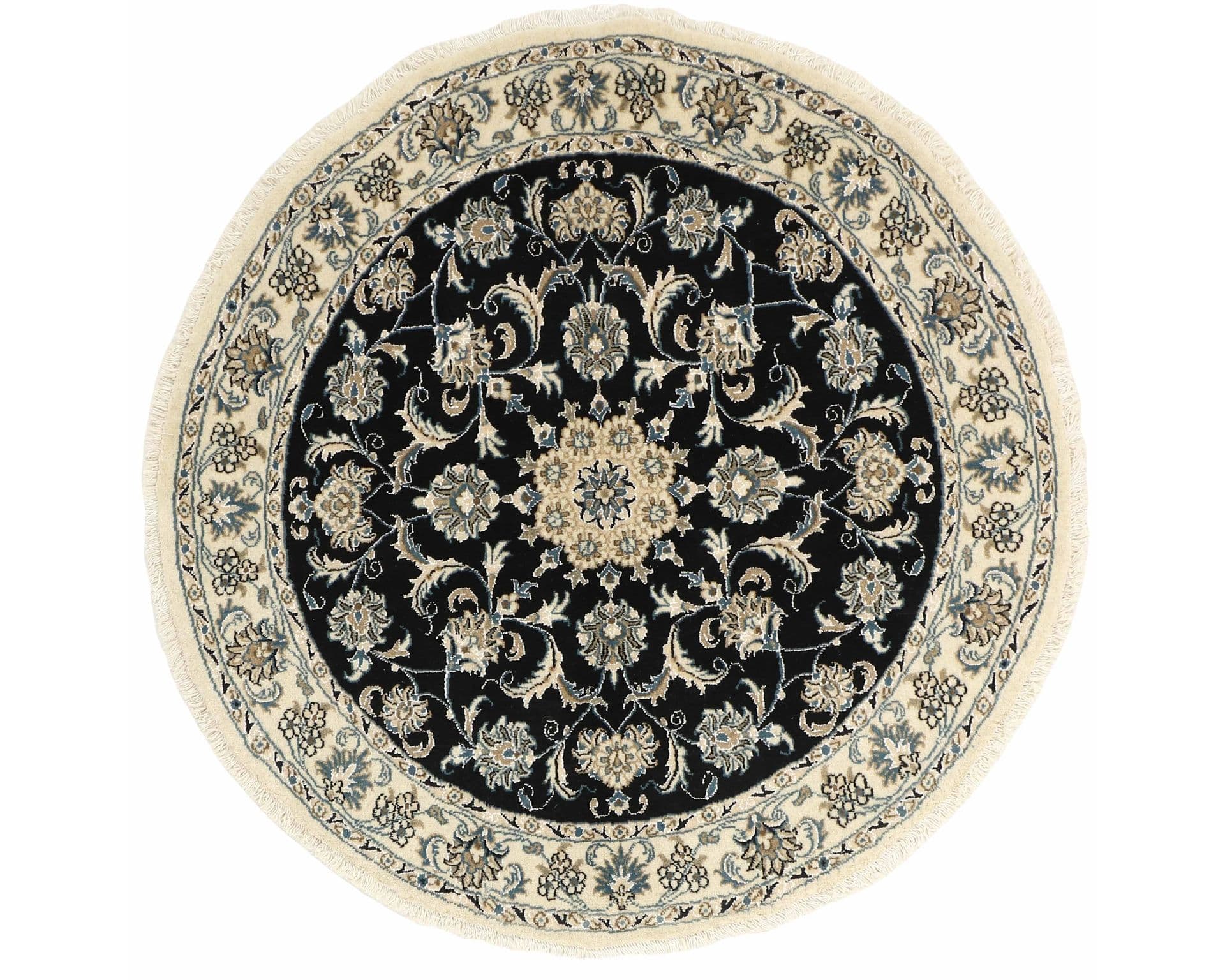 Nain Kashmar orientalisk matta ø 140 cm