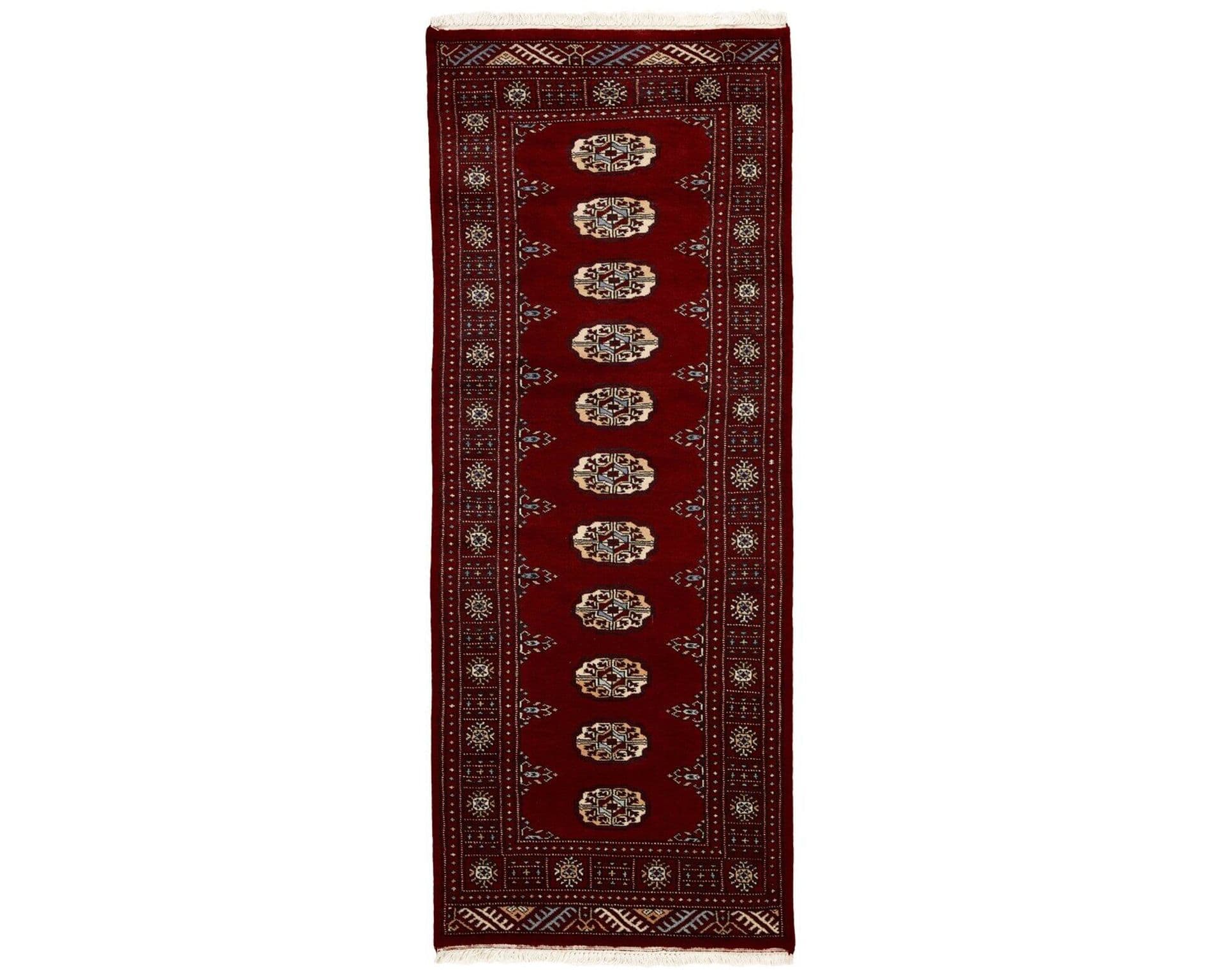 Pakistan handknotted orientalisk matta 78 x 203 cm