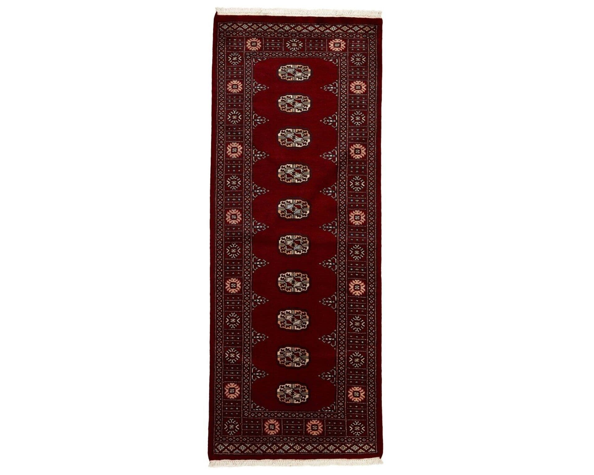 Pakistan handknotted orientalisk matta 80 x 207 cm