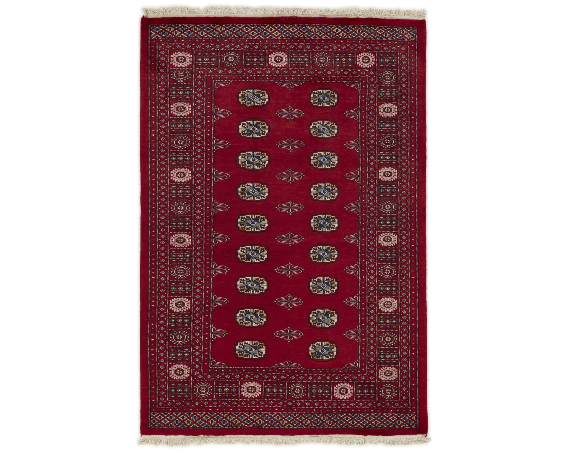 Pakistan handknotted orientalisk matta 139 x 204 cm