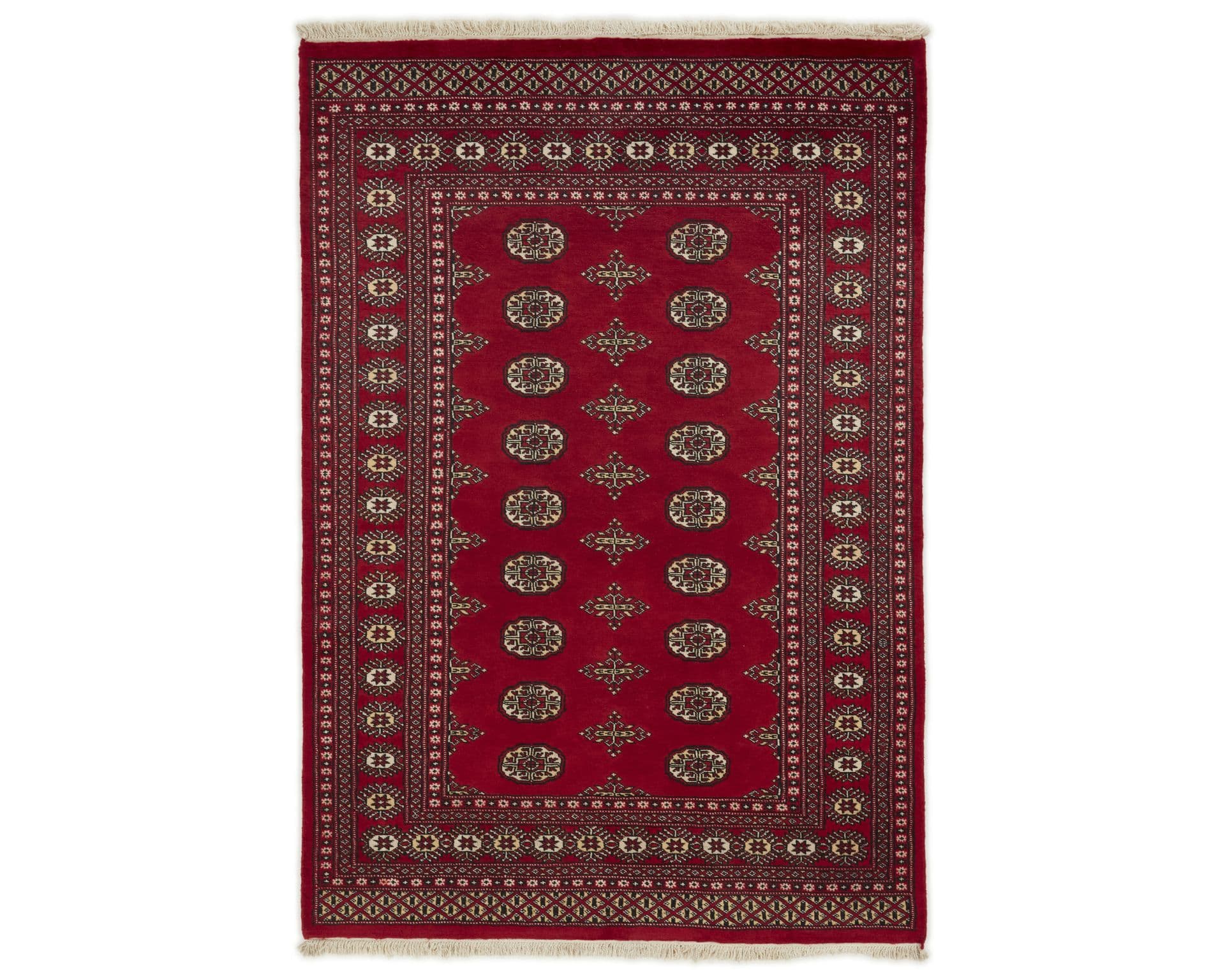 Pakistan handknotted orientalisk matta 139 x 202 cm