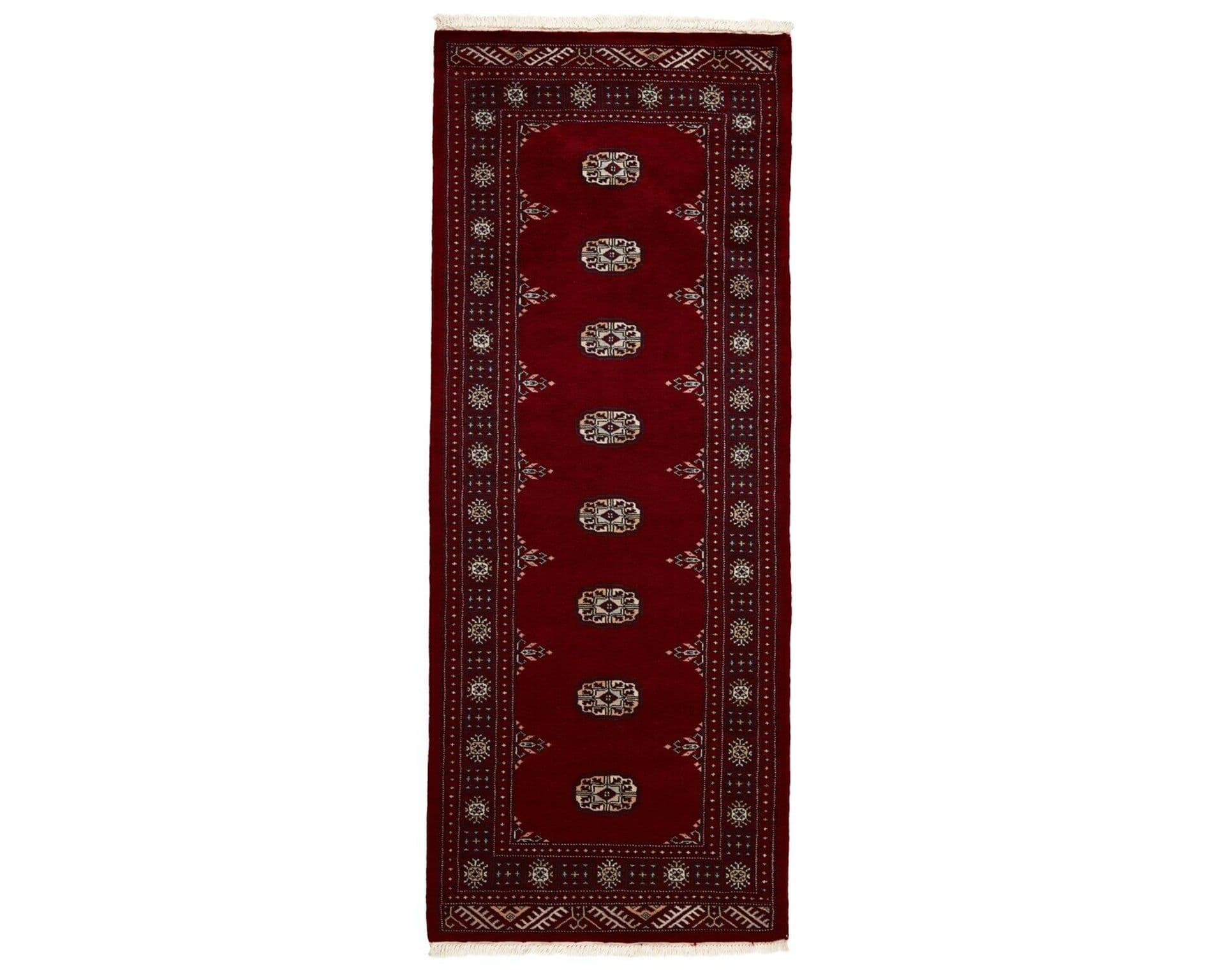 Pakistan handknotted orientalisk matta 81 x 204 cm